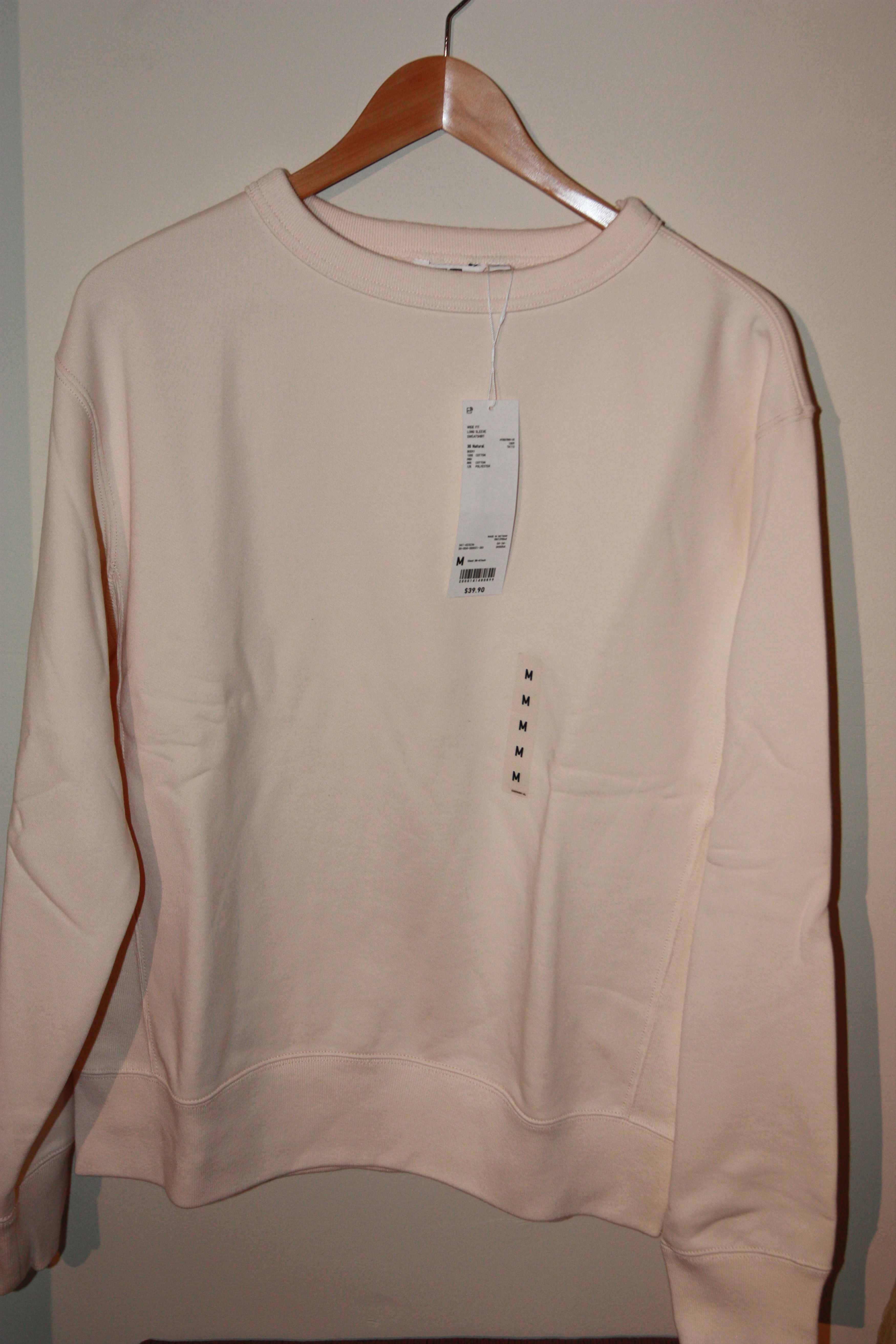 Christophe Lemaire UNIQLO U MENS WIDE-FIT SWEATSHIRT Size US S / EU 44-46 / 1 - 1 Thumbnail