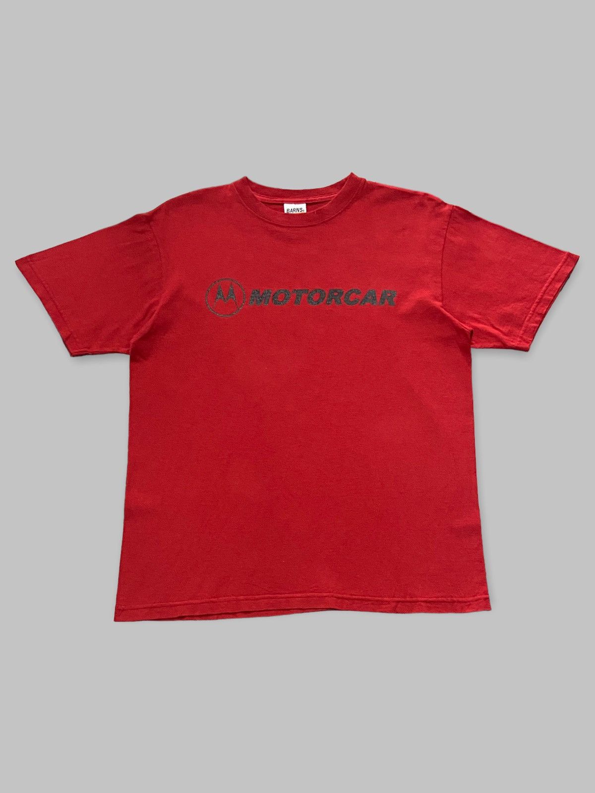 Vintage Barns Out Fitters “Motorcar” Motorola Rip Off tee