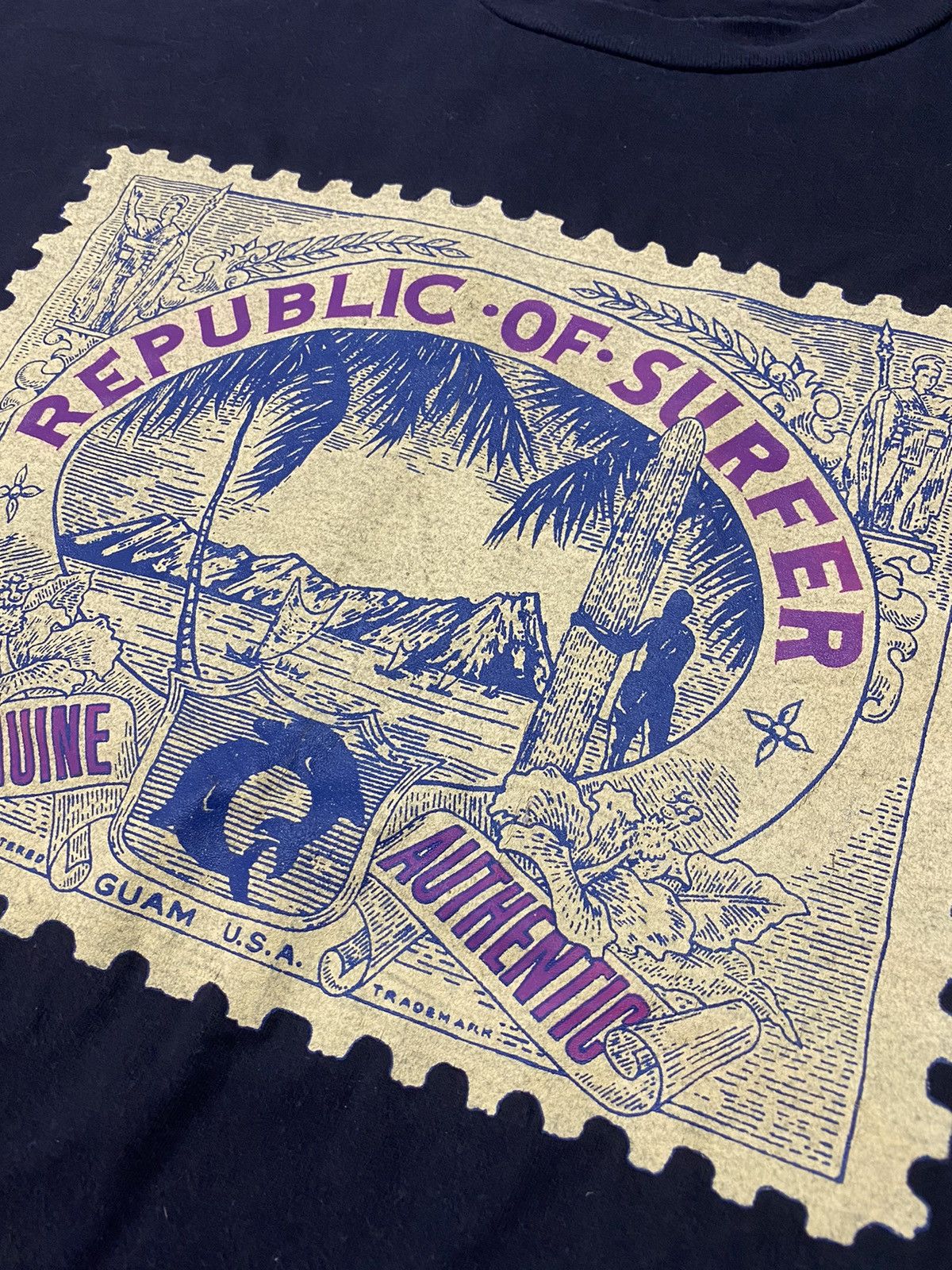 Vintage Vintage Republic Of Surfer Tee Size US L / EU 52-54 / 3 - 5 Thumbnail