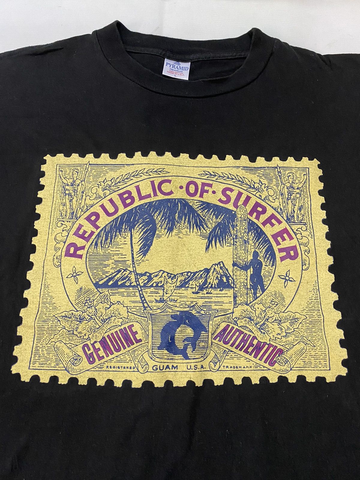Vintage Vintage Republic Of Surfer Tee Size US L / EU 52-54 / 3 - 2 Thumbnail