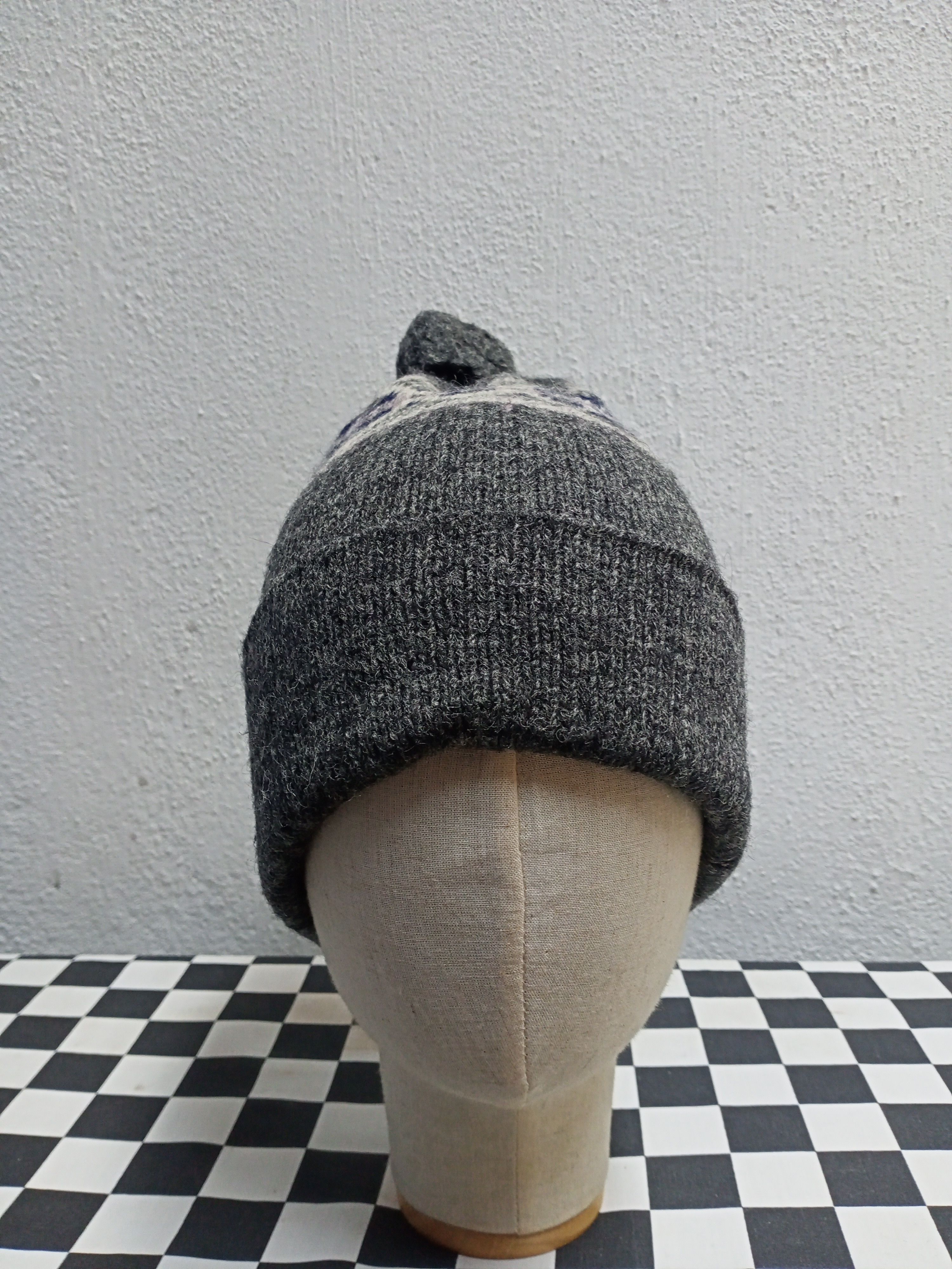 Vintage Vintage Shetland Wool Beanie Hat Size ONE SIZE - 7 Thumbnail