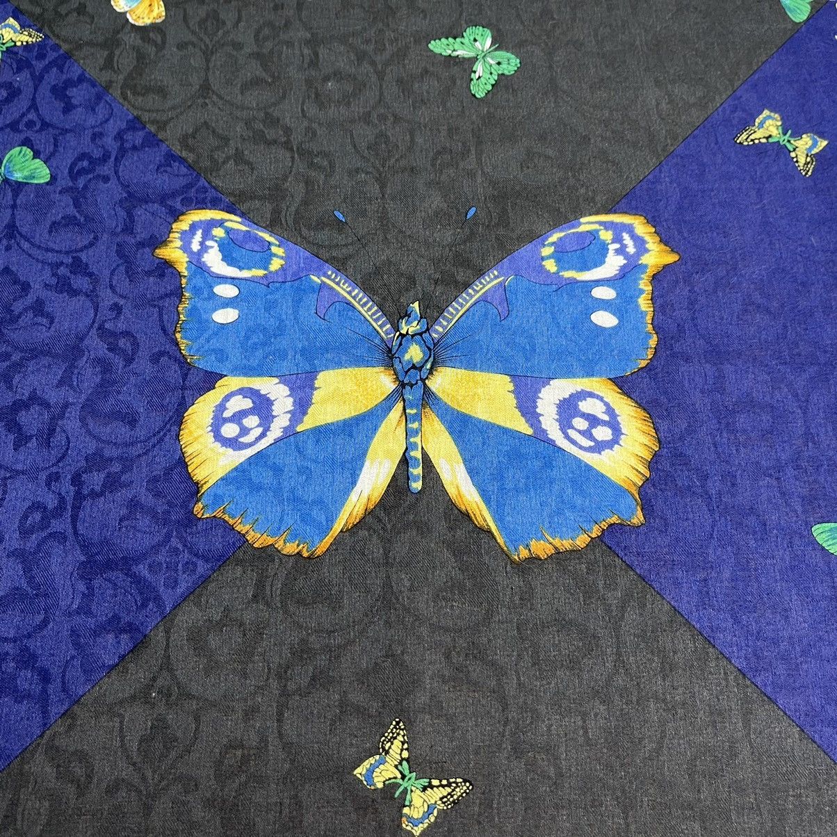 Versace Handkerchief Bandana Headband Butterfly Motives