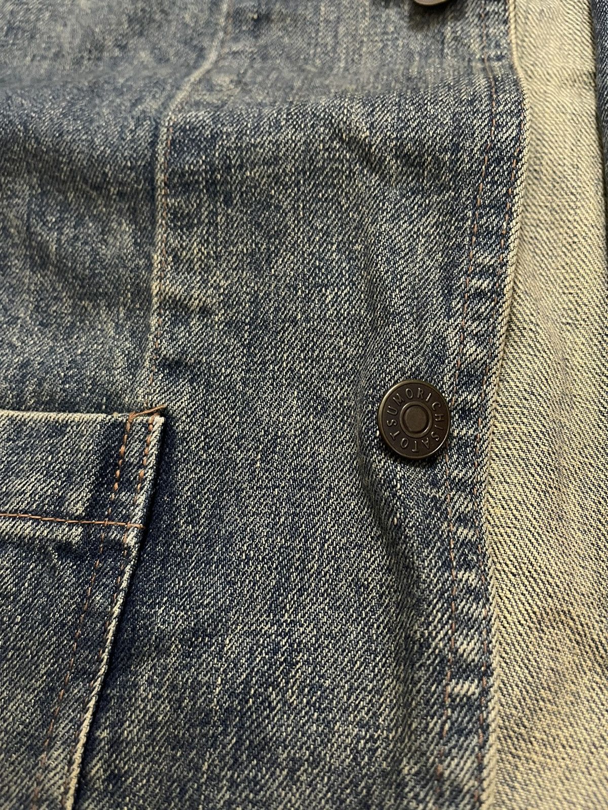 Issey Miyake × Tsumori Chisato Tsumori Chisato Chore Denim Jacket Size US S / EU 44-46 / 1 - 4 Thumbnail