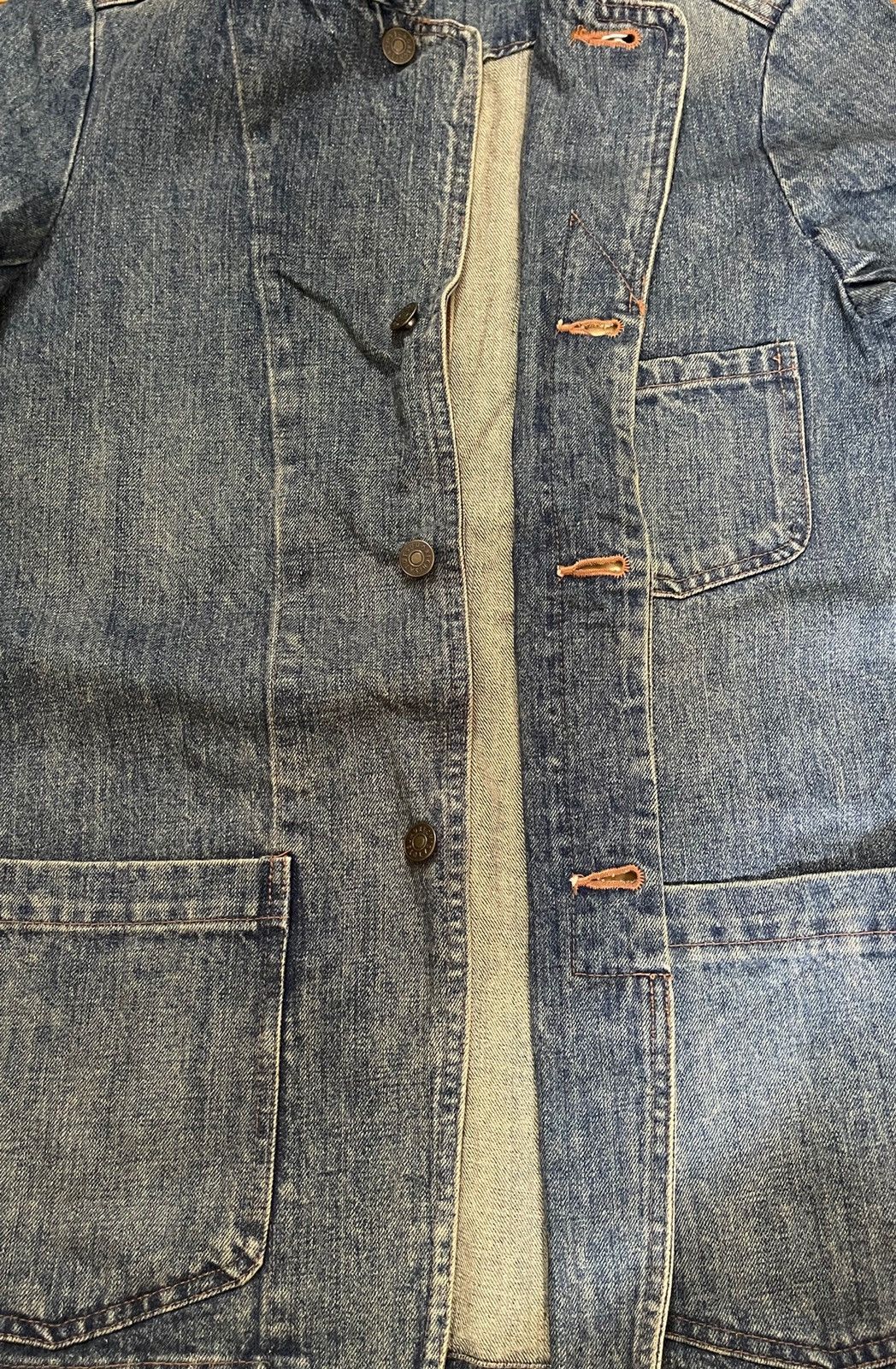 Issey Miyake × Tsumori Chisato Tsumori Chisato Chore Denim Jacket Size US S / EU 44-46 / 1 - 3 Thumbnail