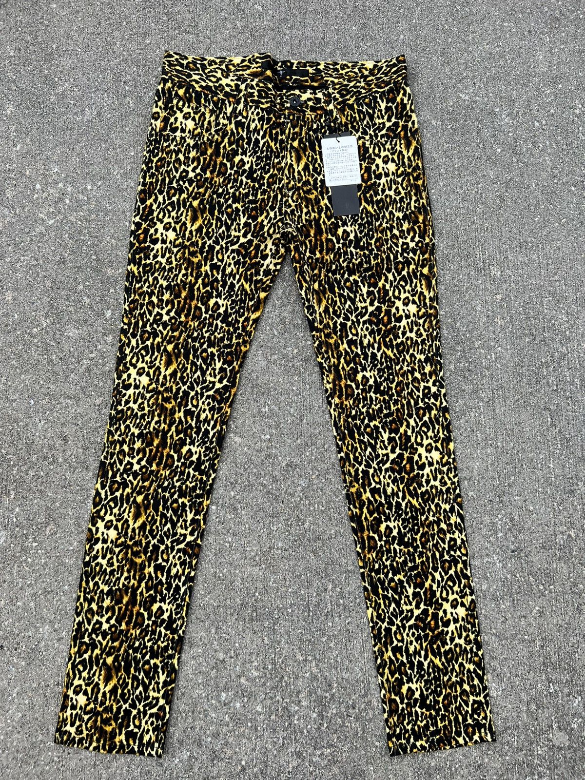 NO ID No ID. Japan Leopard Slim Pant Size US 29 - 1 Thumbnail