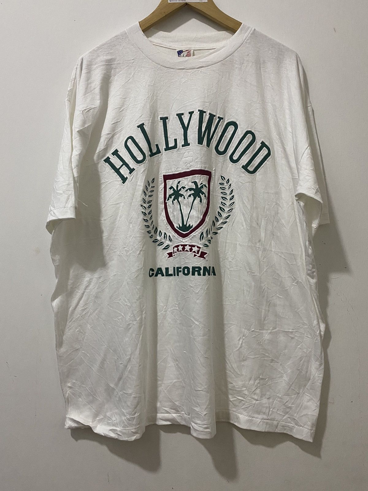 Vintage Vintage x Hollywood California Tshirt Size US XL / EU 56 / 4 - 1 Thumbnail