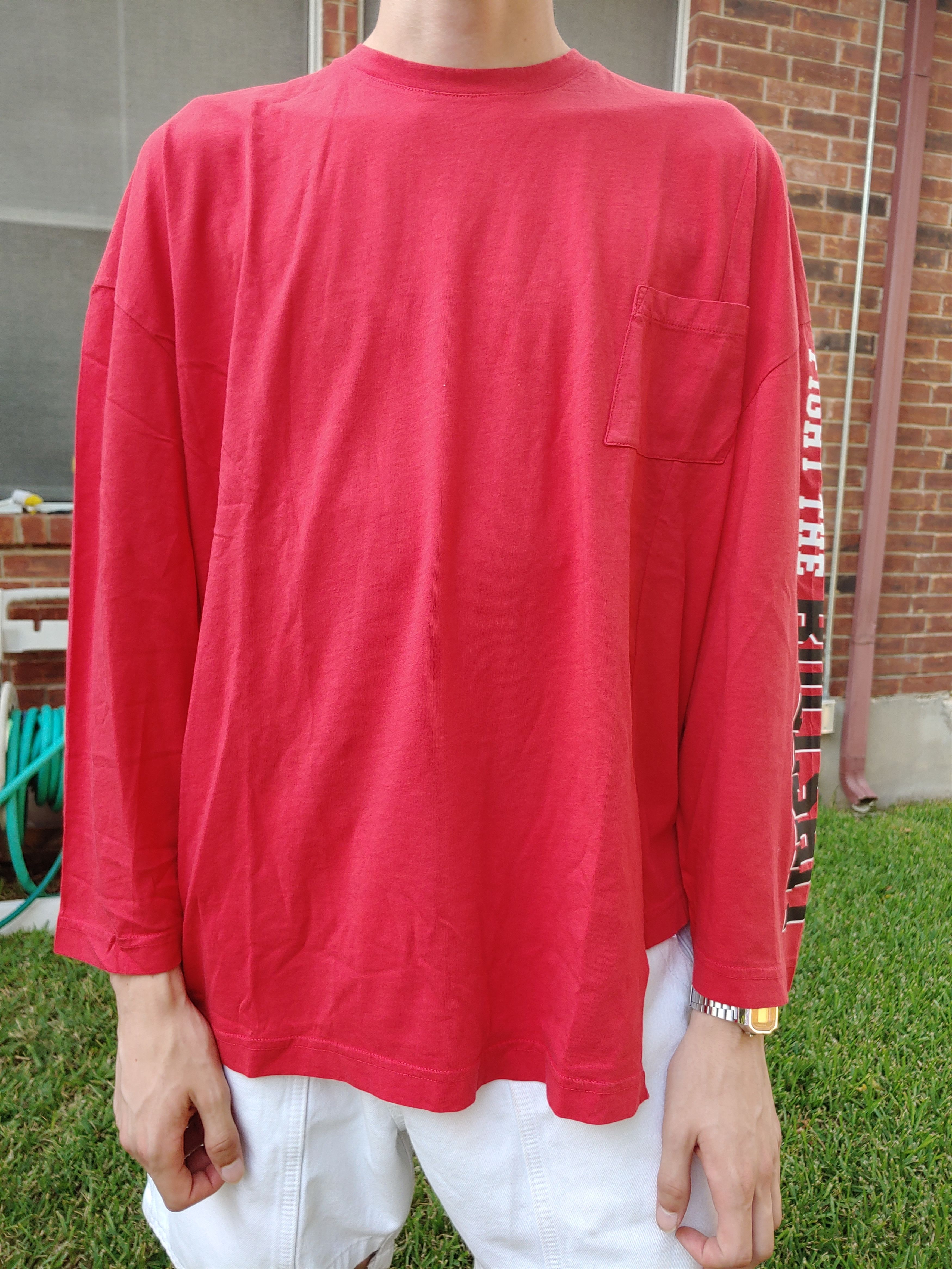 Willy Chavarria Willy Chavarria fight the bullshit longsleeve tee Size US S / EU 44-46 / 1 - 2 Thumbnail