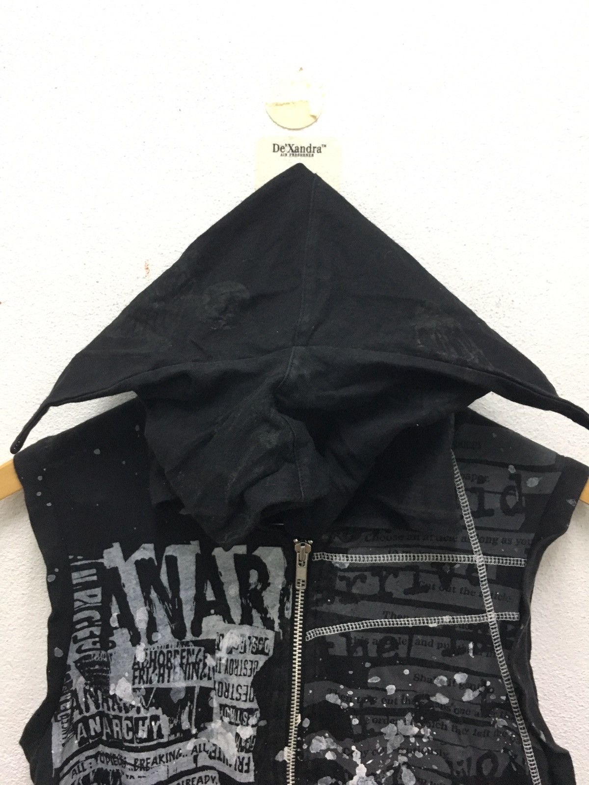 Japanese Brand H.Anarchism for plus bondage sleeveless jacket hoodie Size US M / EU 48-50 / 2 - 5 Thumbnail