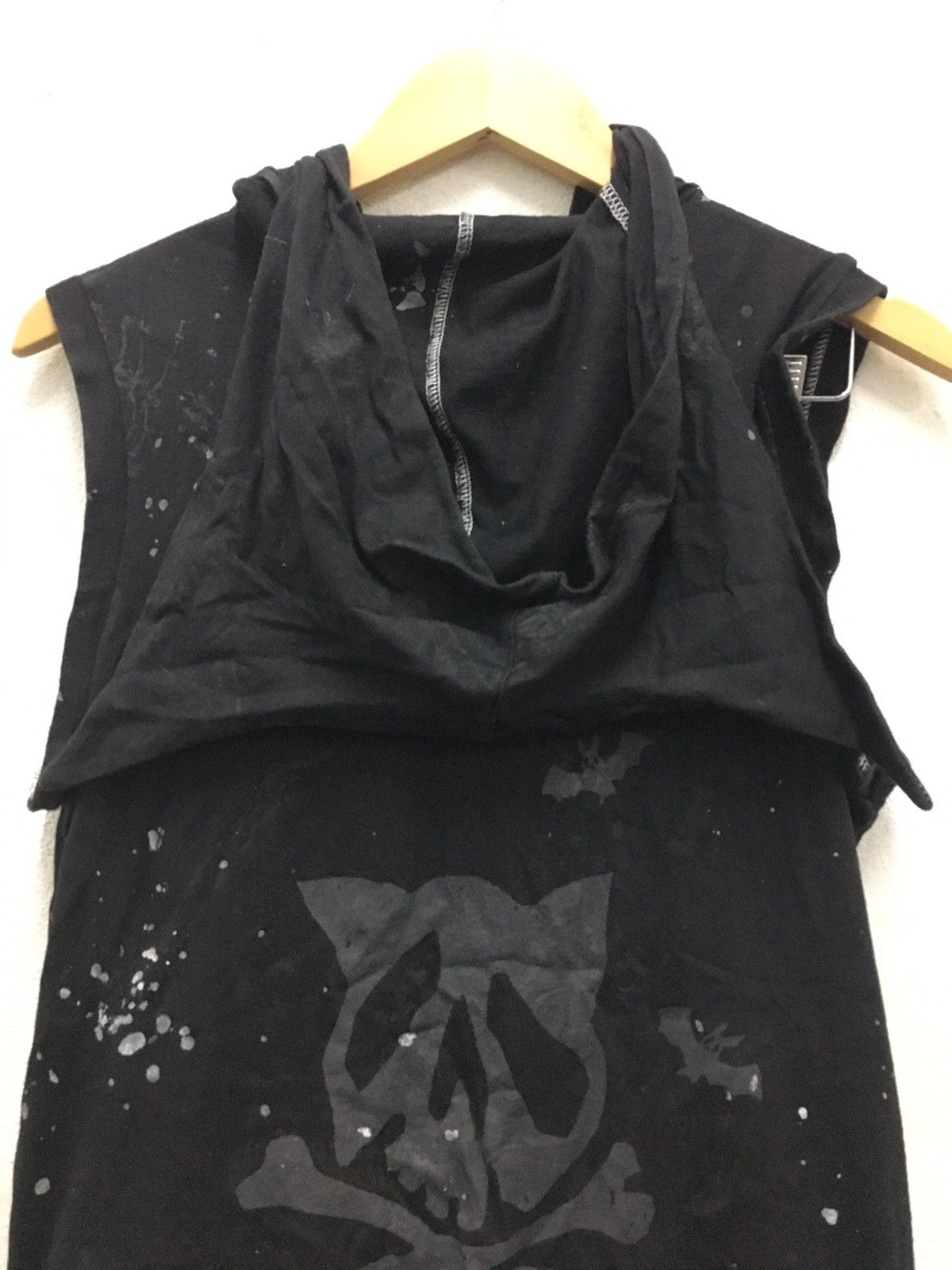 Japanese Brand H.Anarchism for plus bondage sleeveless jacket hoodie Size US M / EU 48-50 / 2 - 9 Thumbnail