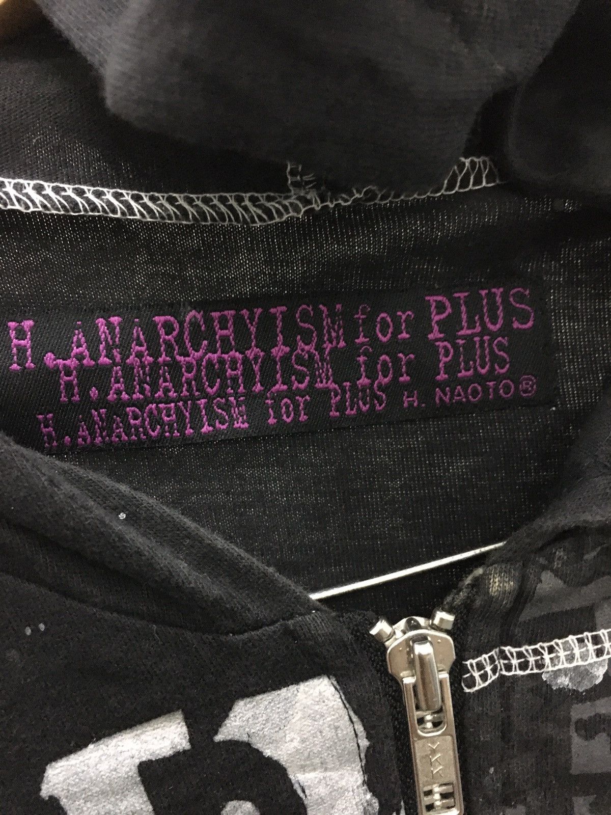 Japanese Brand H.Anarchism for plus bondage sleeveless jacket hoodie Size US M / EU 48-50 / 2 - 7 Thumbnail