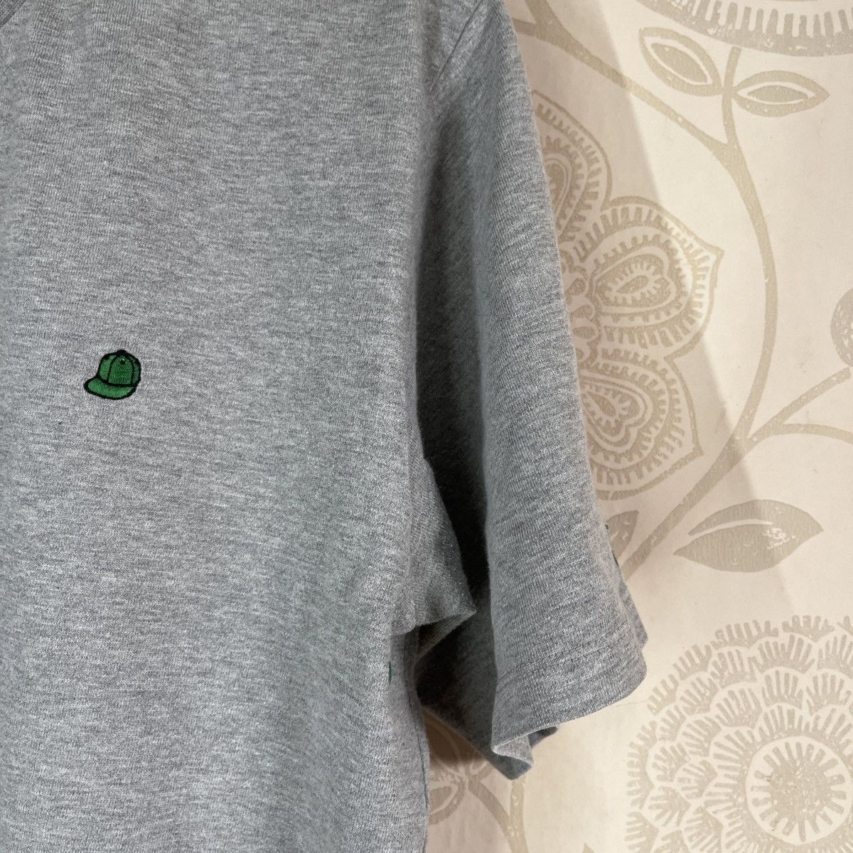 New Era × Vintage Rare Vintage New Era Cap TShirt With Small Embroidery Logo Size US XL / EU 56 / 4 - 8 Thumbnail