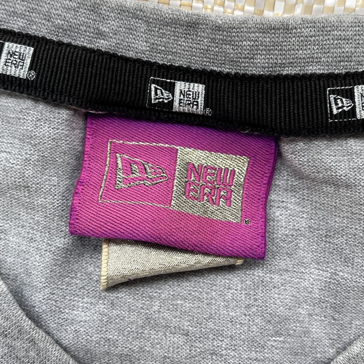 New Era × Vintage Rare Vintage New Era Cap TShirt With Small Embroidery Logo Size US XL / EU 56 / 4 - 6 Thumbnail