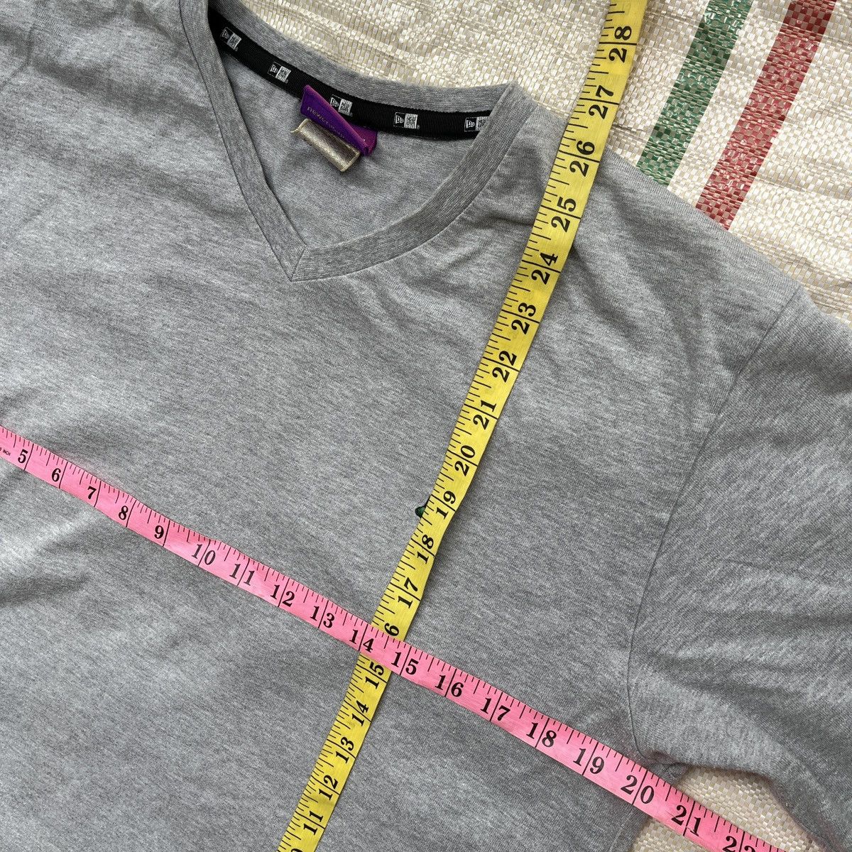 New Era × Vintage Rare Vintage New Era Cap TShirt With Small Embroidery Logo Size US XL / EU 56 / 4 - 3 Thumbnail