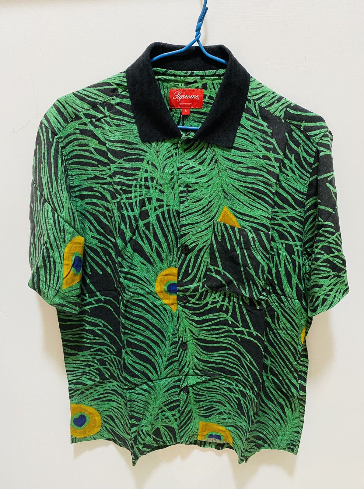 Supreme Supreme Peacock Rayon Shirt SS16 | Grailed