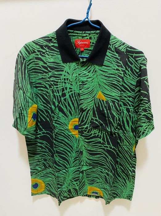 Supreme store peacock shirt