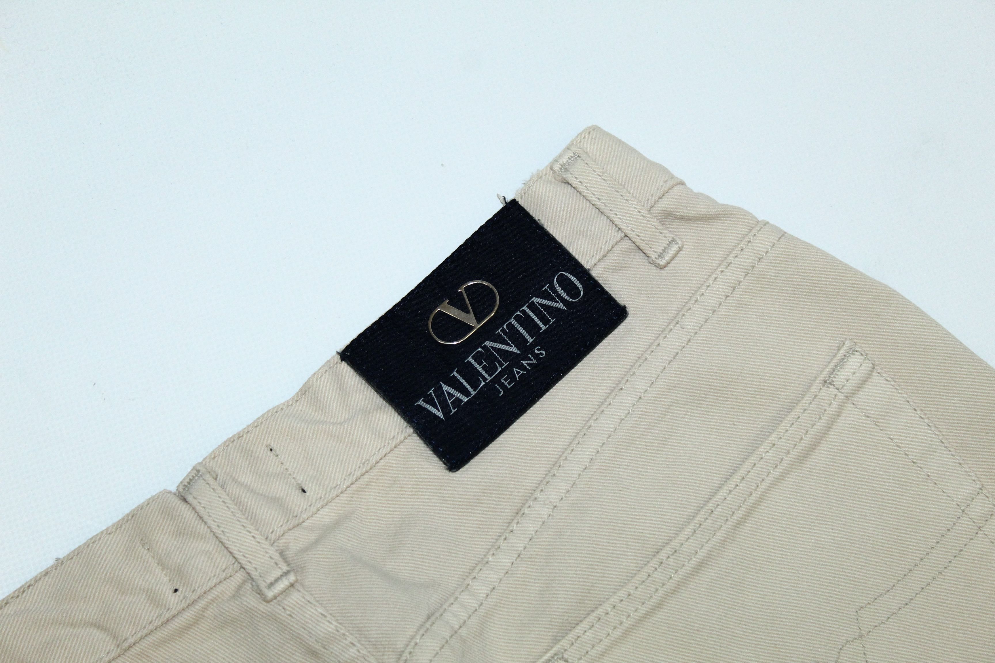 Valentino 90s Vintage Valentino Tapered Baggy Jeans. Size US 32 / EU 48 - 7 Thumbnail