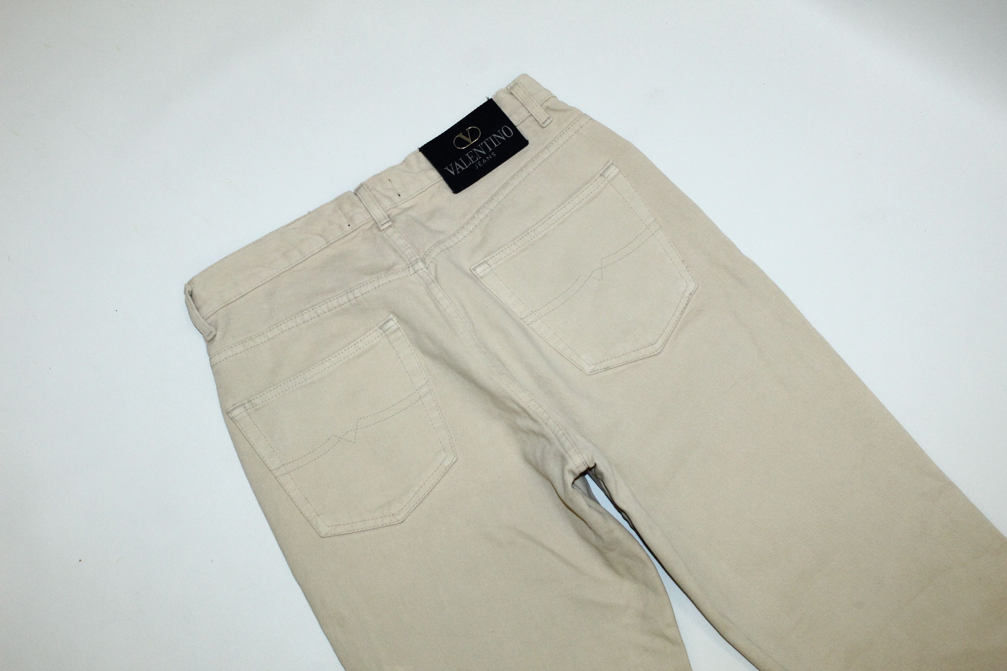 Valentino 90s Vintage Valentino Tapered Baggy Jeans. Size US 32 / EU 48 - 6 Thumbnail