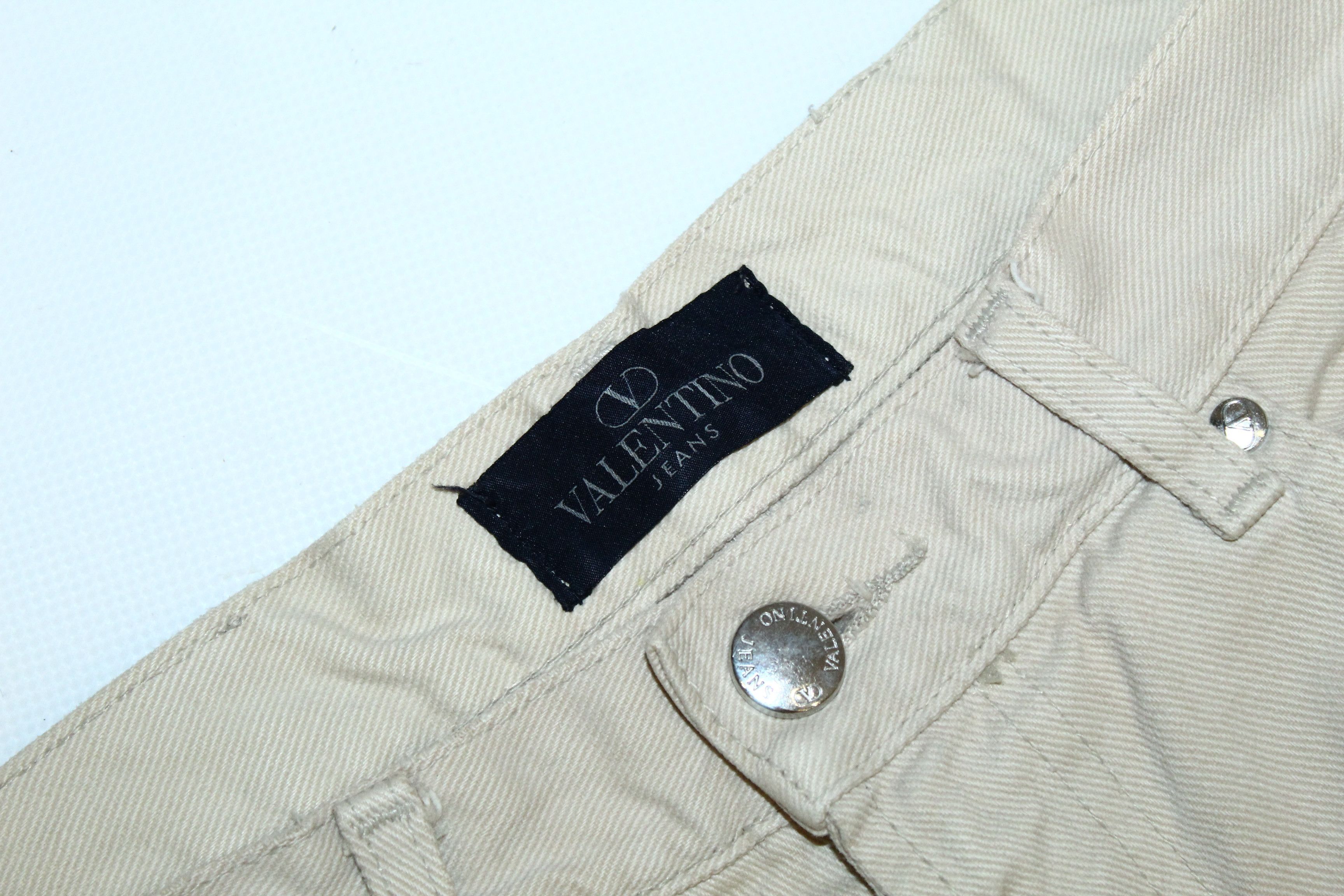 Valentino 90s Vintage Valentino Tapered Baggy Jeans. Size US 32 / EU 48 - 5 Thumbnail