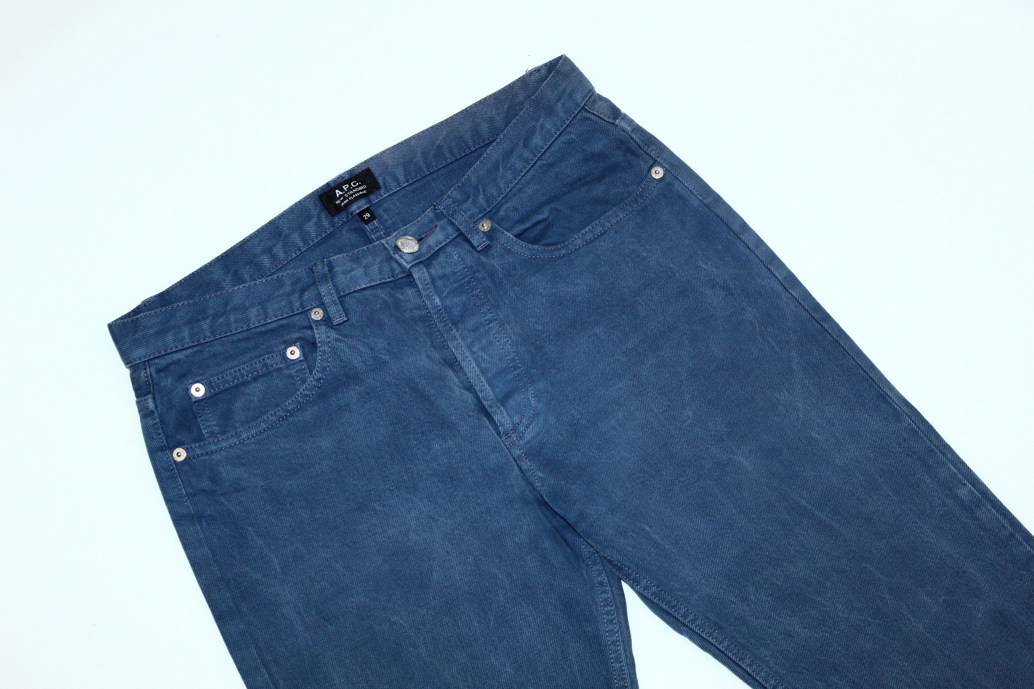 A.P.C. A.P.C. New Standart Indigo Dyed Jeans Size US 30 / EU 46 - 4 Thumbnail