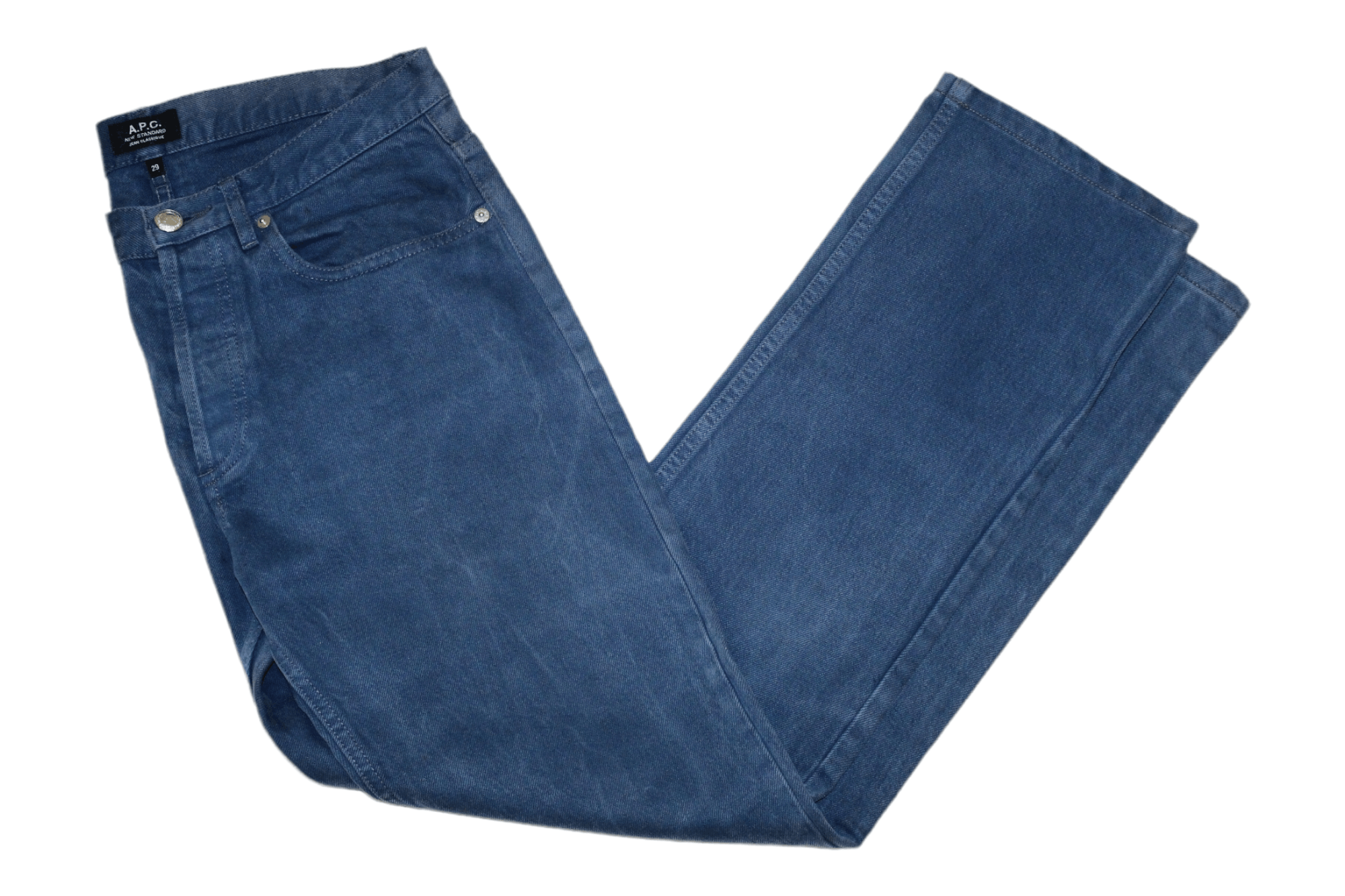 A.P.C. A.P.C. New Standart Indigo Dyed Jeans Size US 30 / EU 46 - 1 Thumbnail