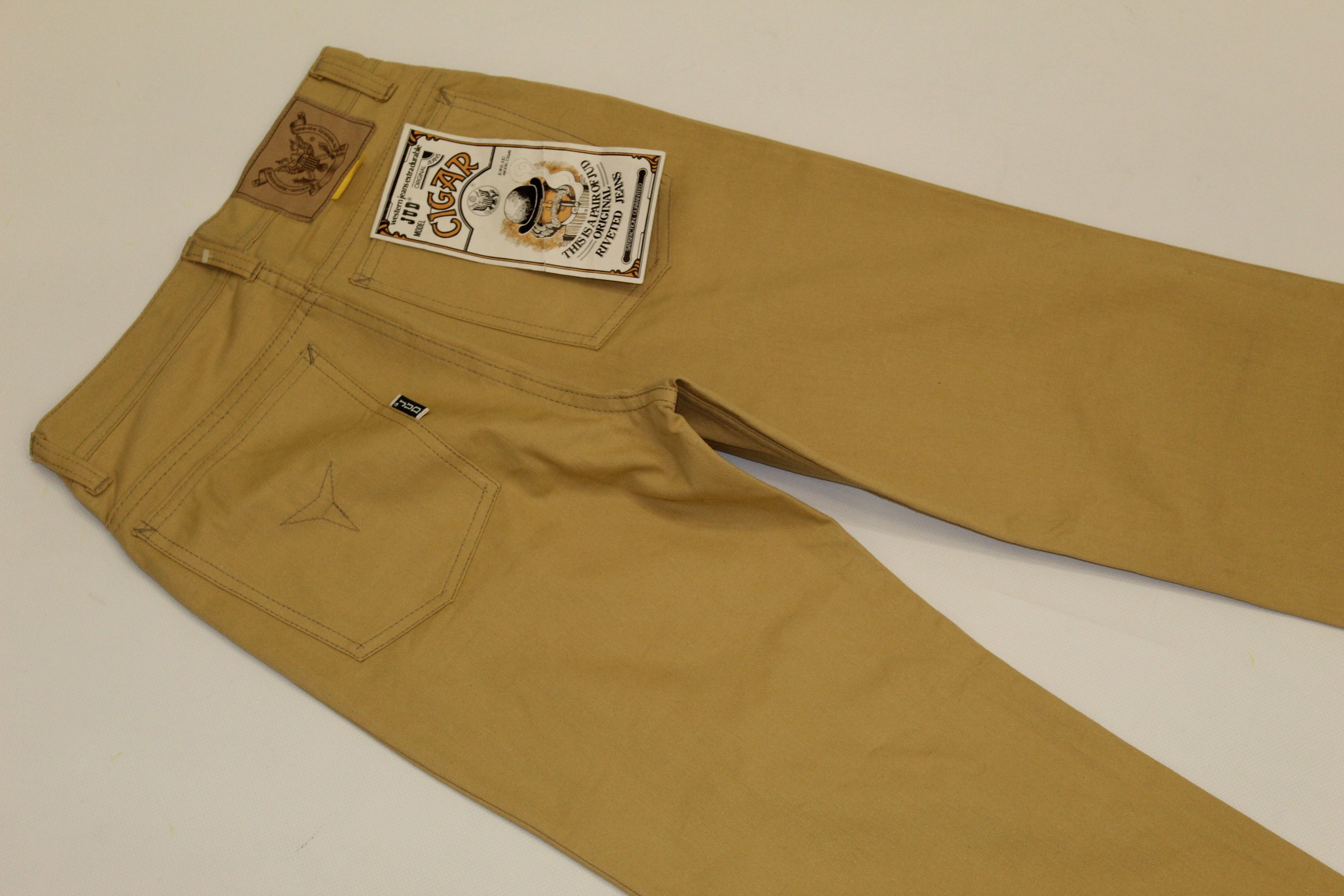Vintage 70s Western Jeans Extra Durable JUD Gigar Denim Pants Size 24" / US 00 / IT 34 - 4 Thumbnail