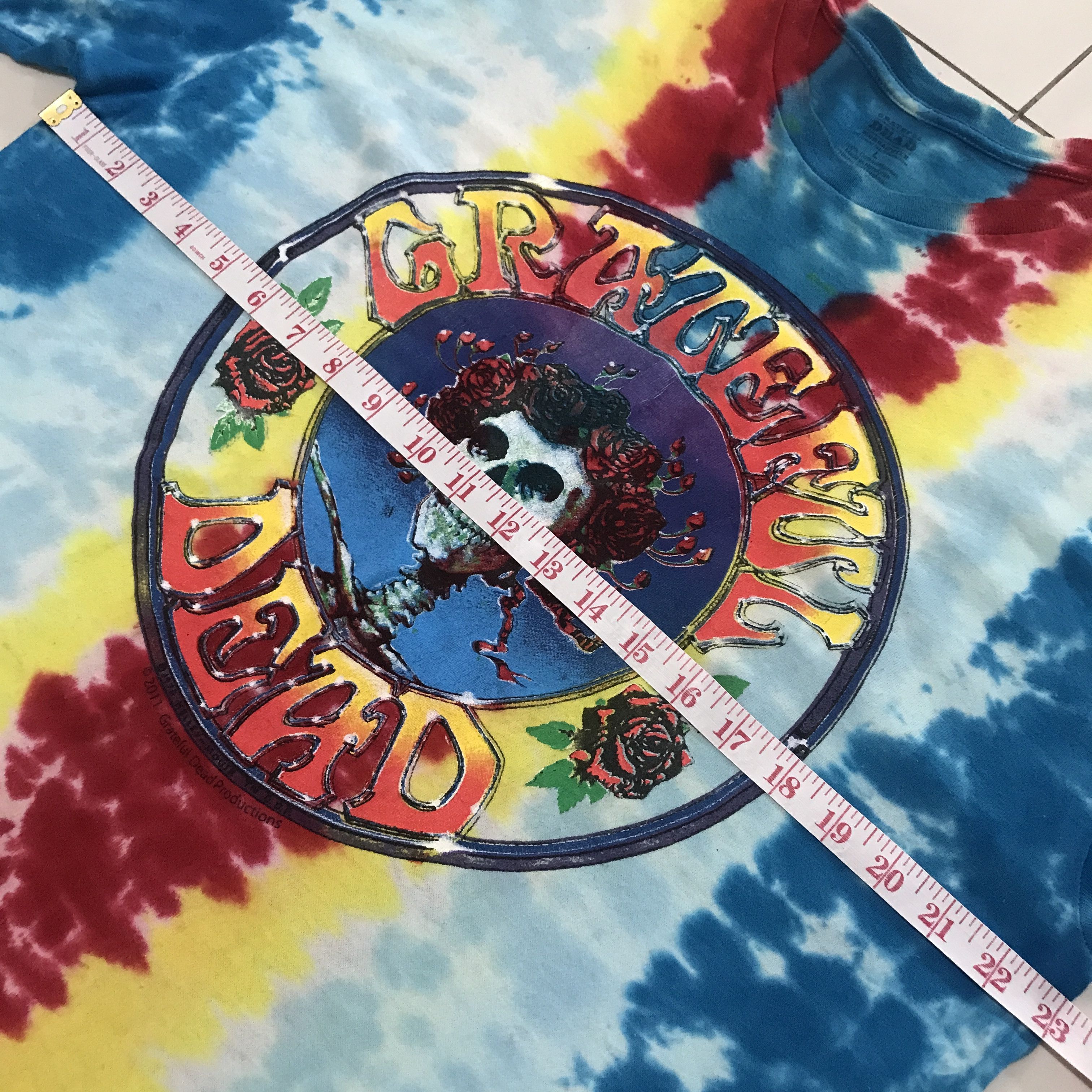Grateful Dead Vintage Y2K Grateful Dead Tee XL Kelley Mouse Skeleton Size US XL / EU 56 / 4 - 8 Thumbnail