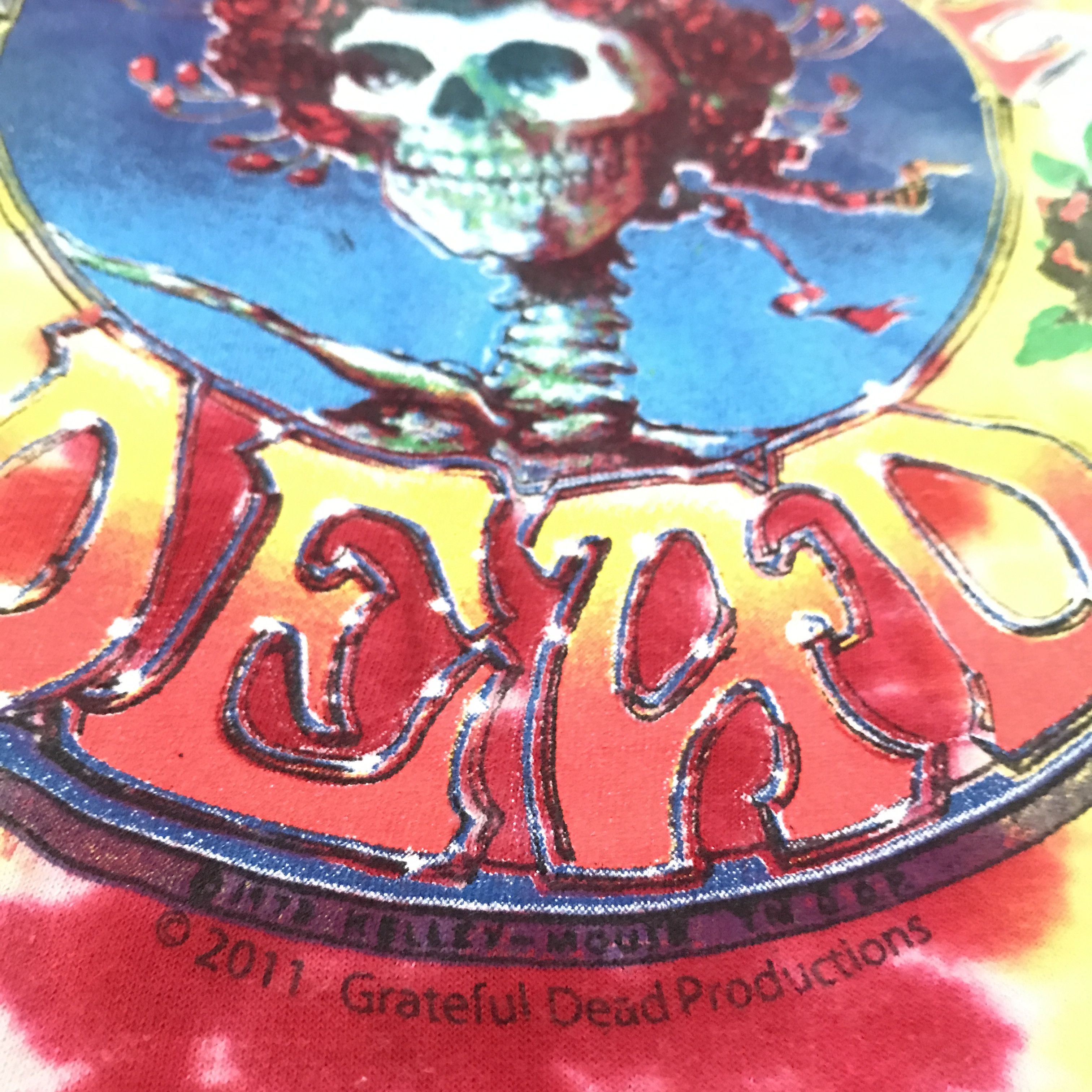 Grateful Dead Vintage Y2K Grateful Dead Tee XL Kelley Mouse Skeleton Size US XL / EU 56 / 4 - 3 Thumbnail