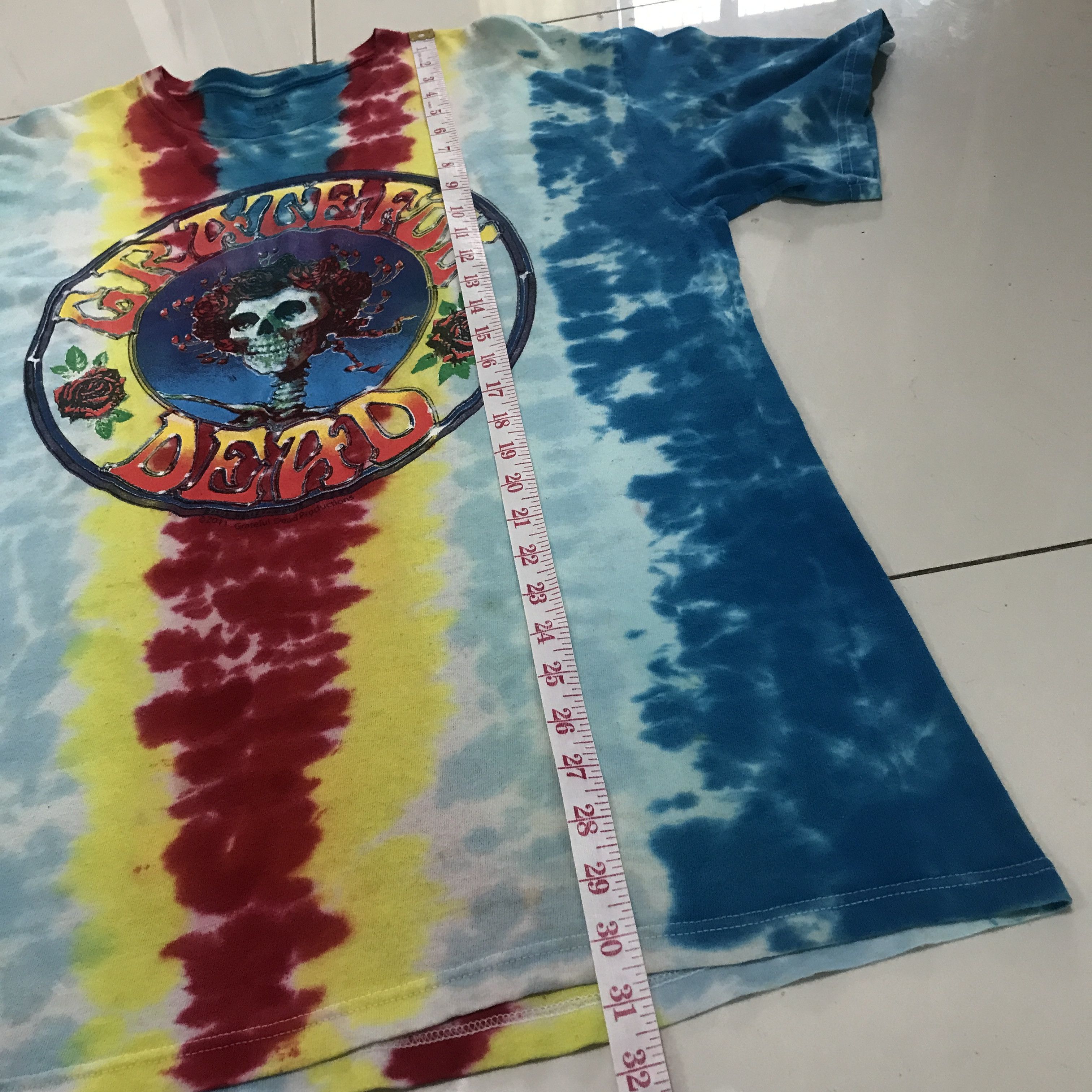Grateful Dead Vintage Y2K Grateful Dead Tee XL Kelley Mouse Skeleton Size US XL / EU 56 / 4 - 9 Thumbnail