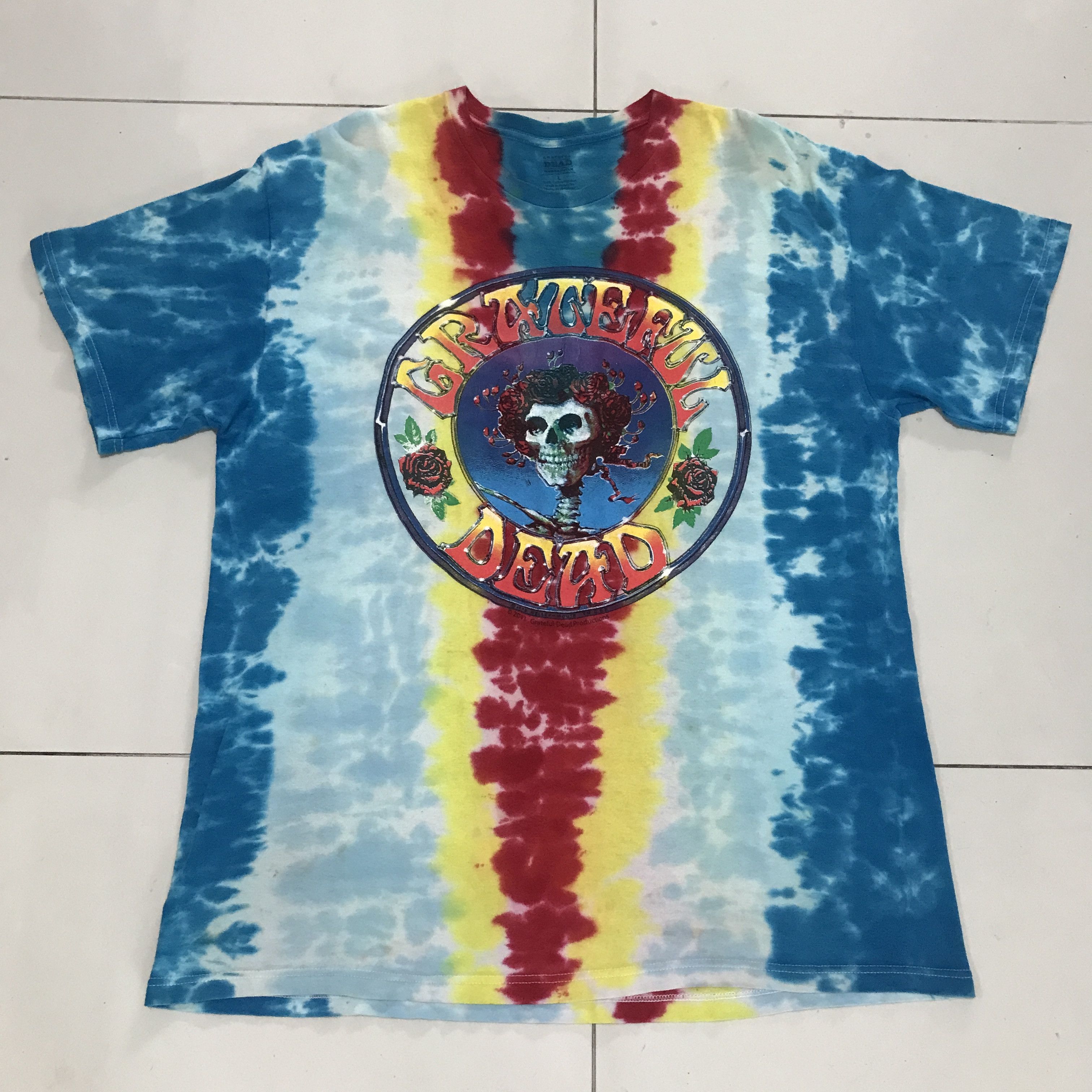 Grateful Dead Vintage Y2K Grateful Dead Tee XL Kelley Mouse Skeleton Size US XL / EU 56 / 4 - 1 Thumbnail
