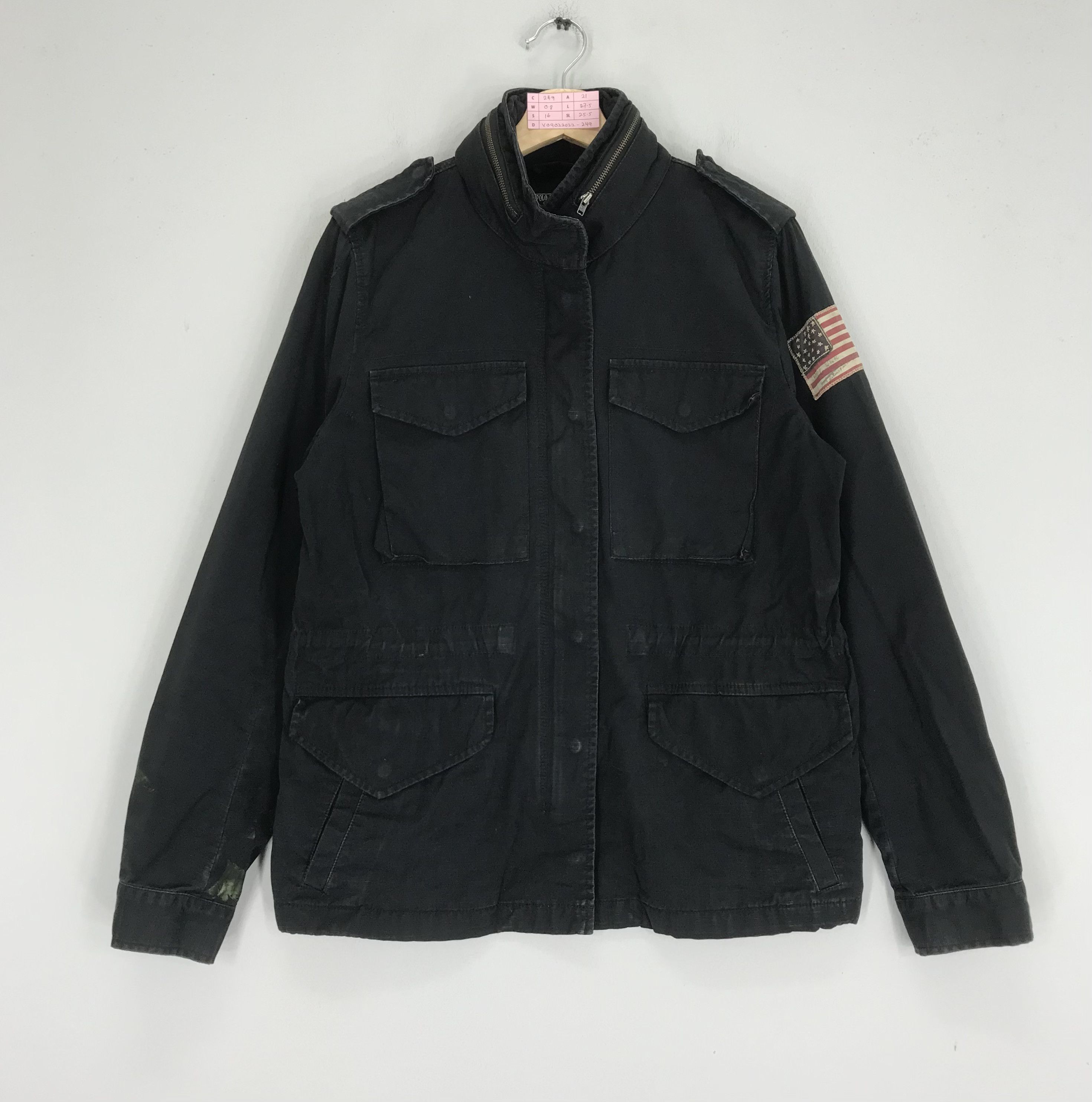 Polo Ralph Lauren Vintage Polo Jeans Company Ralph Lauren USA Flag Tactical Size US M / EU 48-50 / 2 - 1 Thumbnail