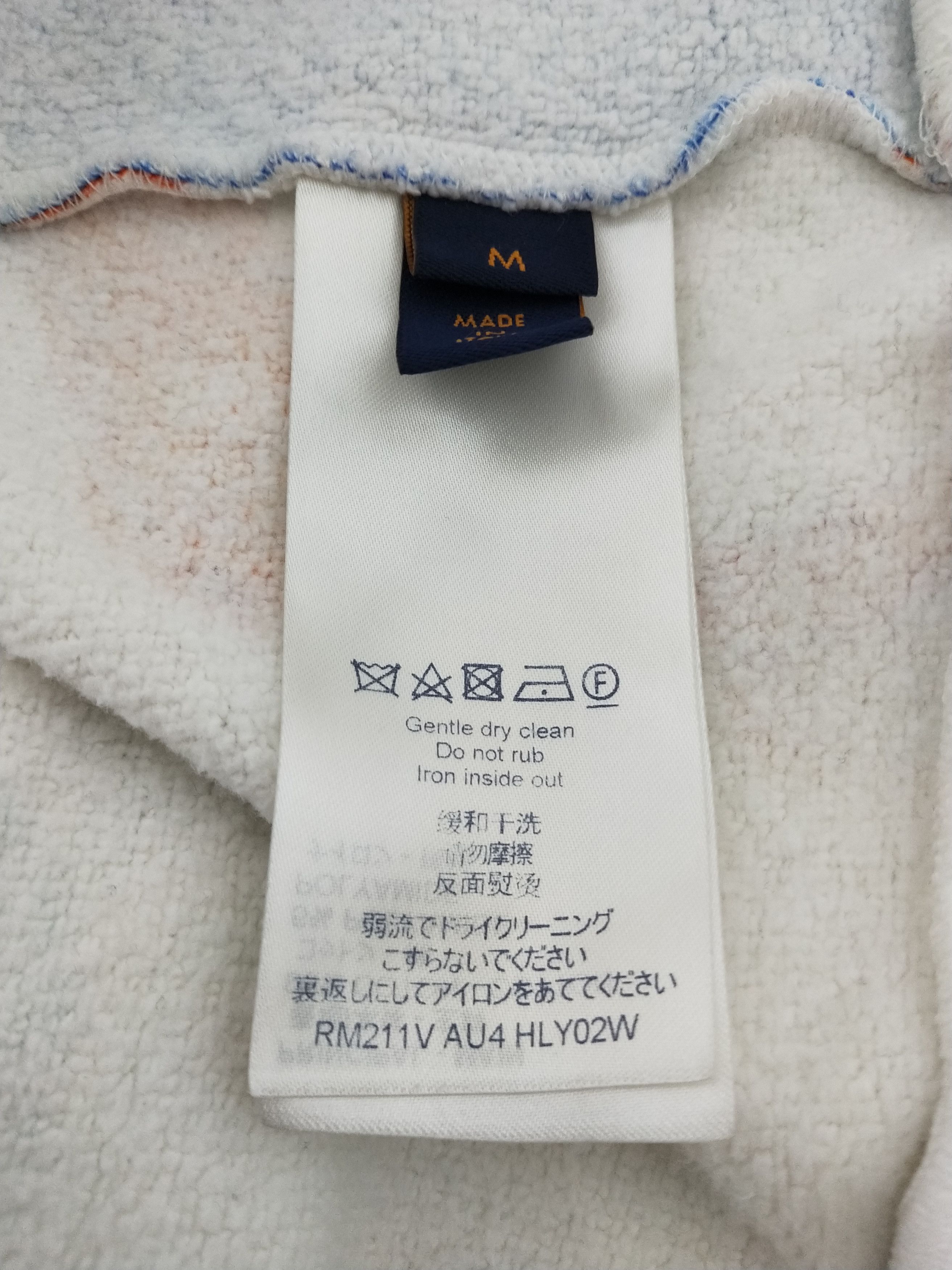 Louis Vuitton × Virgil Abloh Watercolor Monogram Sweatshirt Size US M / EU 48-50 / 2 - 5 Thumbnail