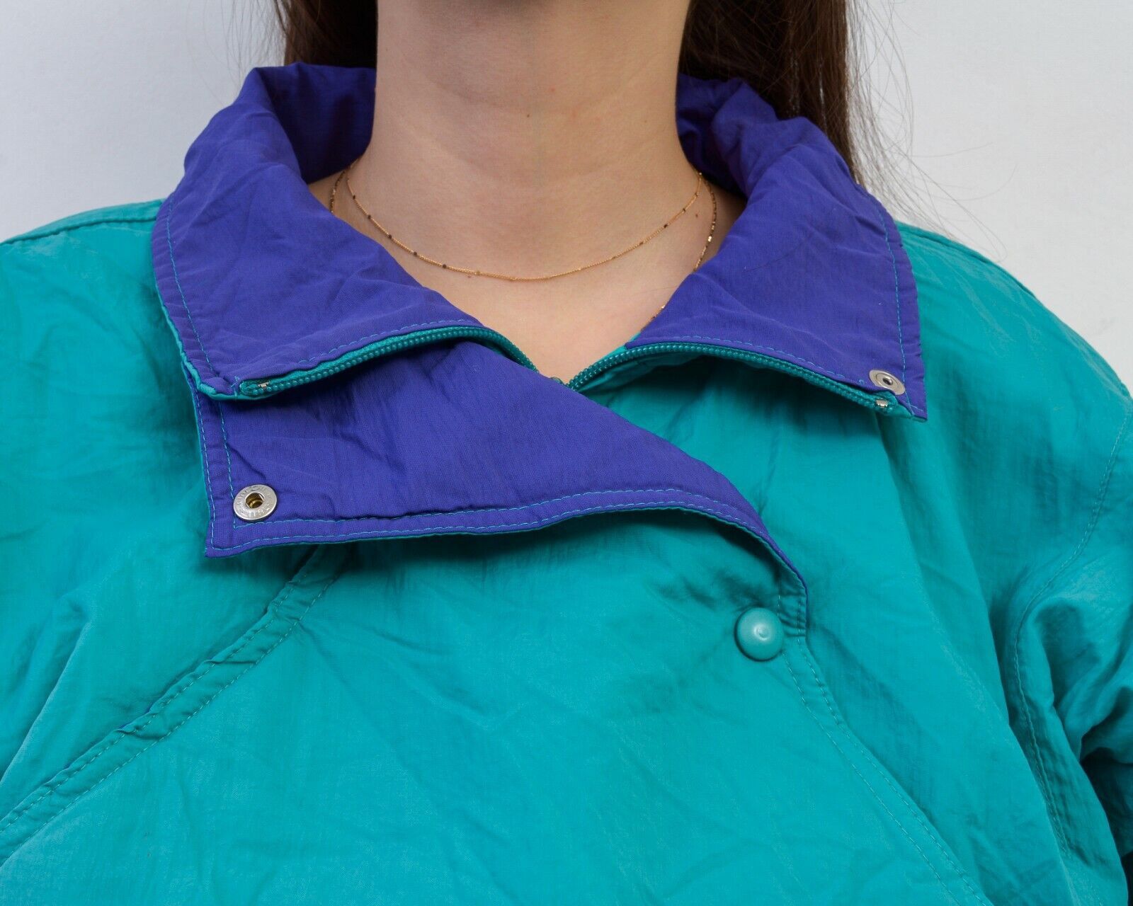 Other × Vintage 80's Ski Suit Snowsuit Overall Sportswear Jumpsuit Zipper Size M / US 6-8 / IT 42-44 - 10 Thumbnail