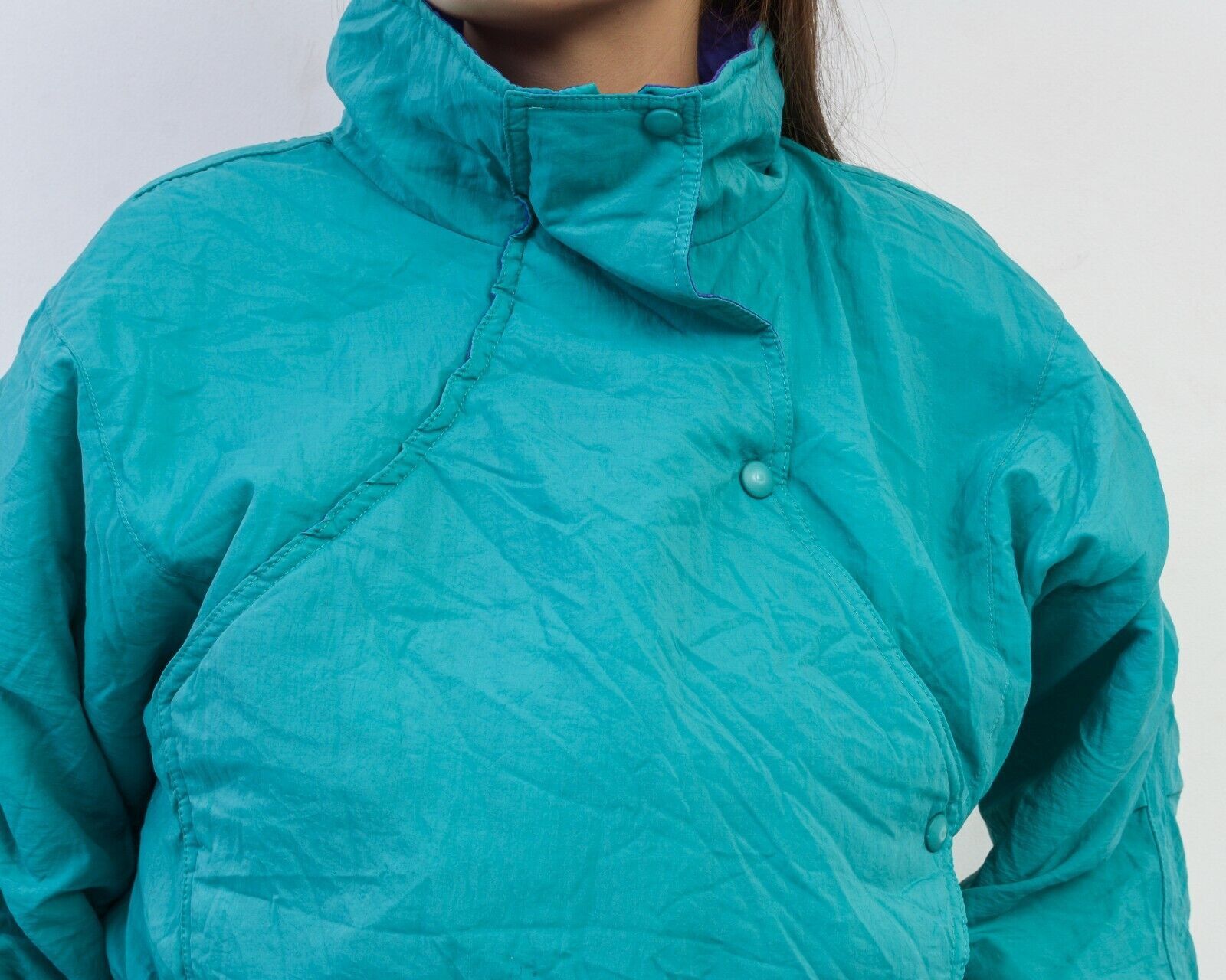 Other × Vintage 80's Ski Suit Snowsuit Overall Sportswear Jumpsuit Zipper Size M / US 6-8 / IT 42-44 - 6 Thumbnail