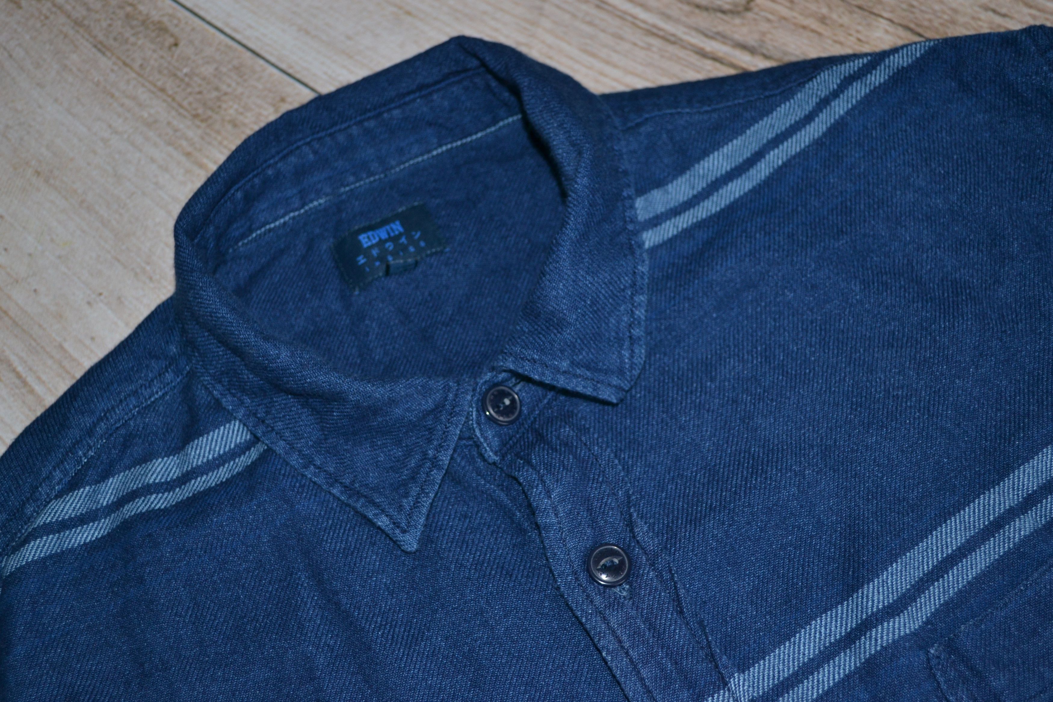 Edwin Men's EDWIN Long Sleeve Shirt Top Grailed