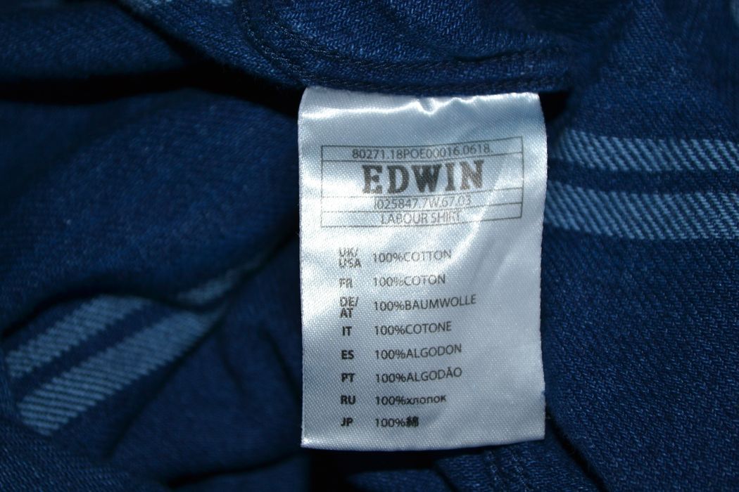 Edwin Men's EDWIN Long Sleeve Shirt Top Grailed