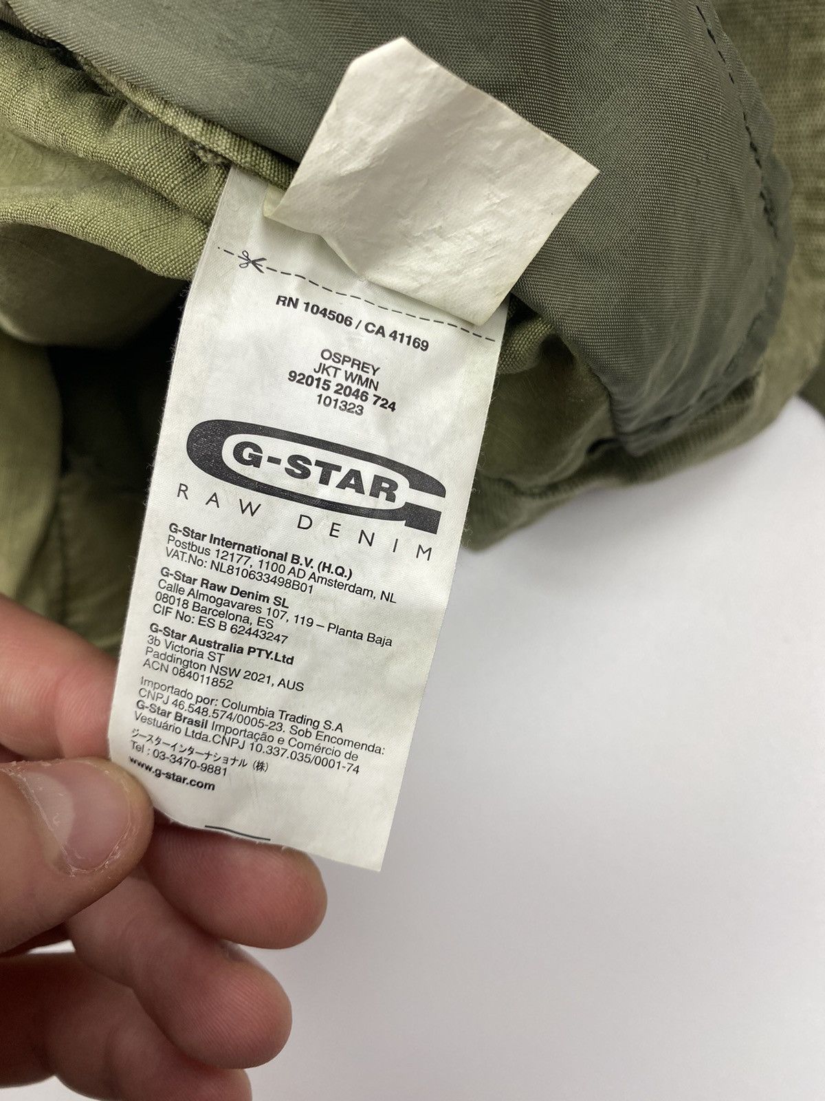 G-Star × Vintage Womens Vintage G-Star Raw Osprey Military Jacket size S Size S / US 4 / IT 40 - 5 Thumbnail