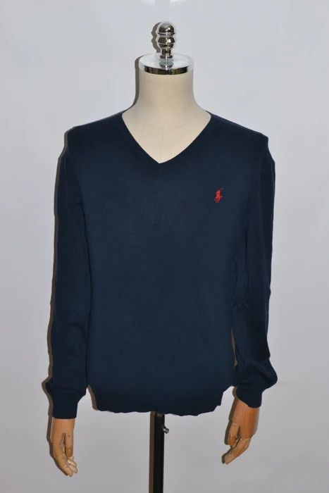 Polo Ralph Lauren RALPH LAUREN V-Neck Jumper Size US M / EU 48-50 / 2 - 3 Thumbnail