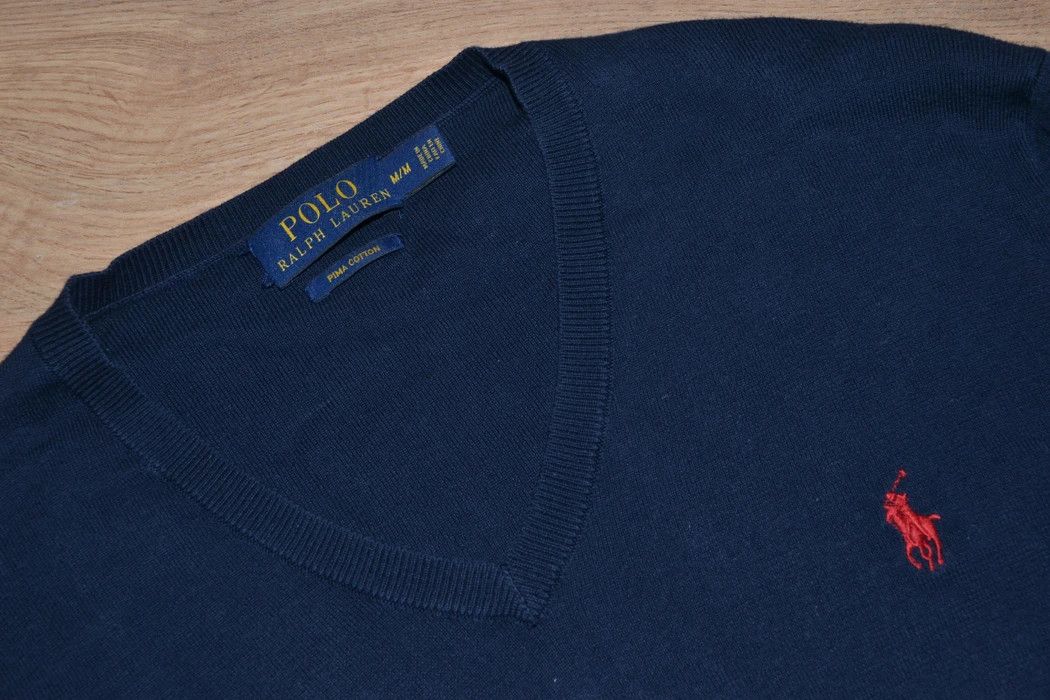 Polo Ralph Lauren RALPH LAUREN V-Neck Jumper Size US M / EU 48-50 / 2 - 7 Thumbnail