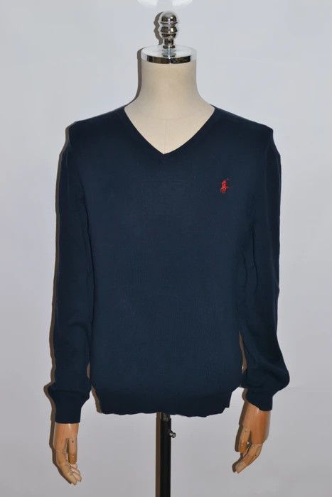 Polo Ralph Lauren RALPH LAUREN V-Neck Jumper Size US M / EU 48-50 / 2 - 1 Thumbnail