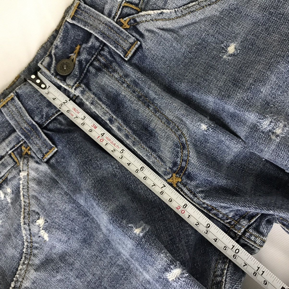 Dolce & Gabbana Dolce & Gabbana distressed denim art Mickey mouse denim pant Size US 31 - 15 Thumbnail