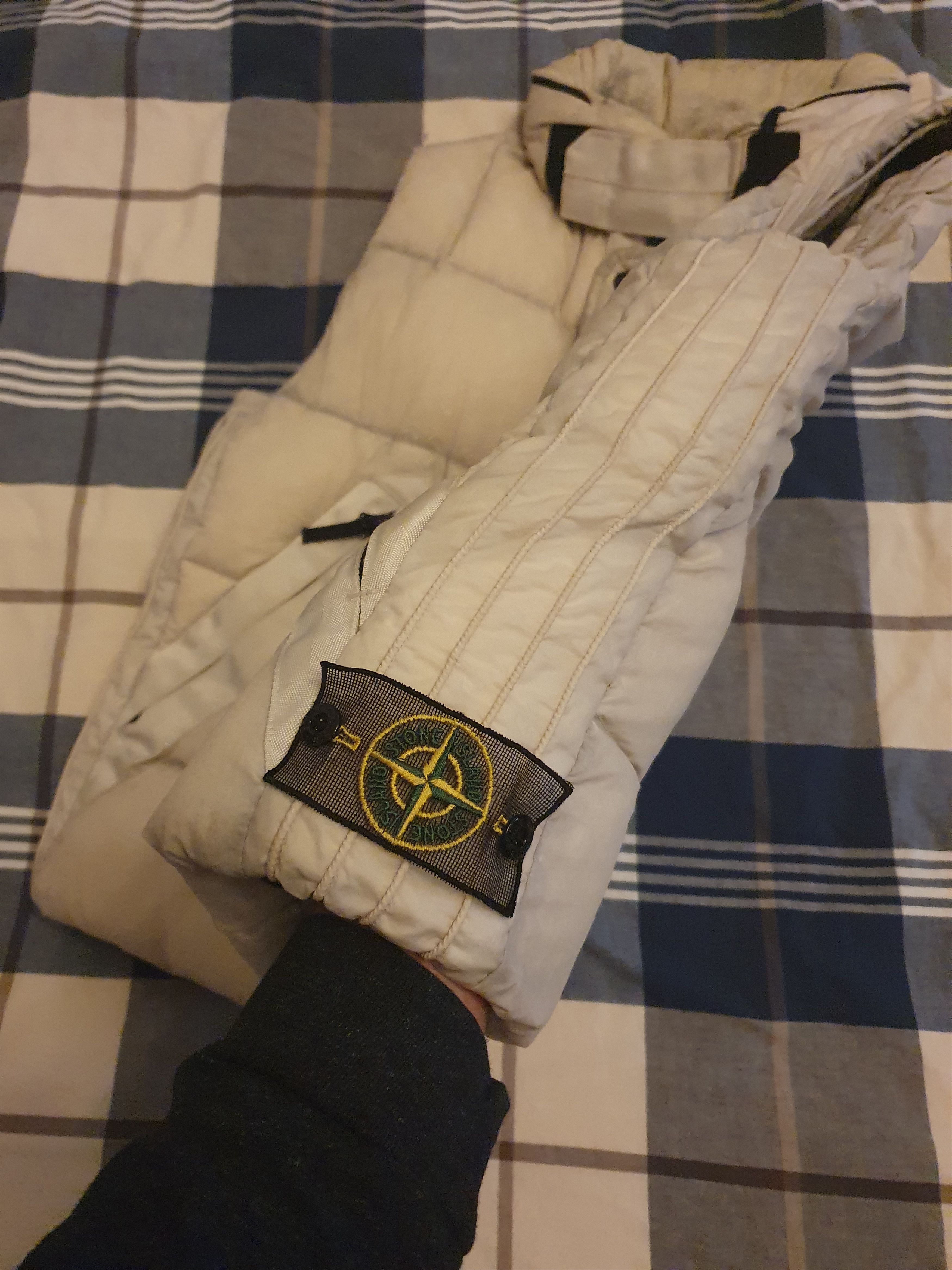 Stone Island Aw09 opaque Nylon mesh badge Down vest Size US L / EU 52-54 / 3 - 2 Thumbnail