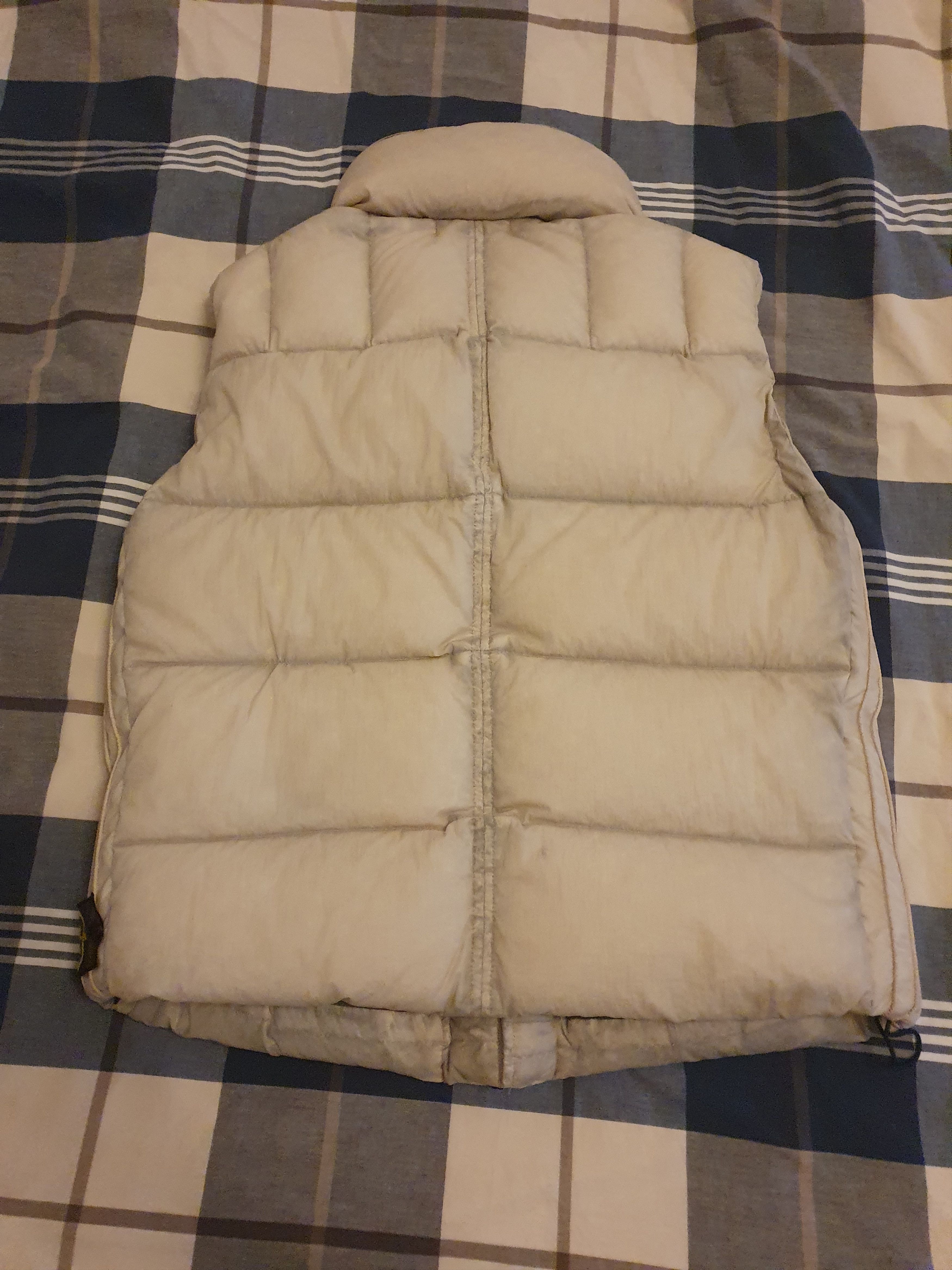 Stone Island Aw09 opaque Nylon mesh badge Down vest Size US L / EU 52-54 / 3 - 3 Thumbnail
