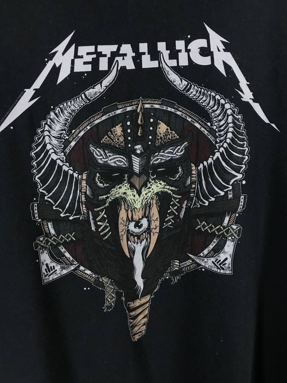 Metallica Metallica Vintage Rock Band Tee Size US L / EU 52-54 / 3 - 3 Thumbnail