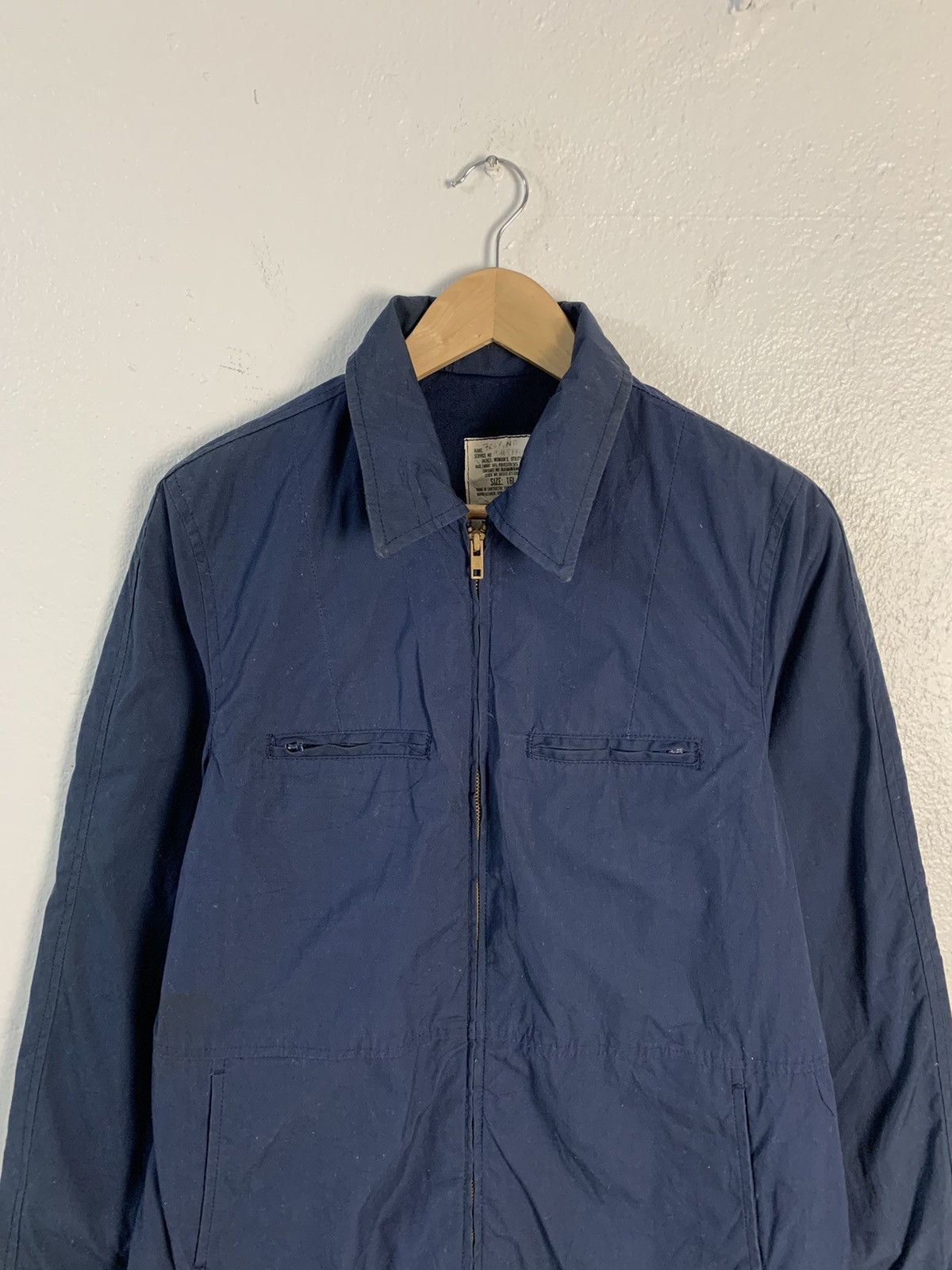 Other Vintage Women Utility Military Jacket Size L / US 10 / IT 46 - 4 Thumbnail