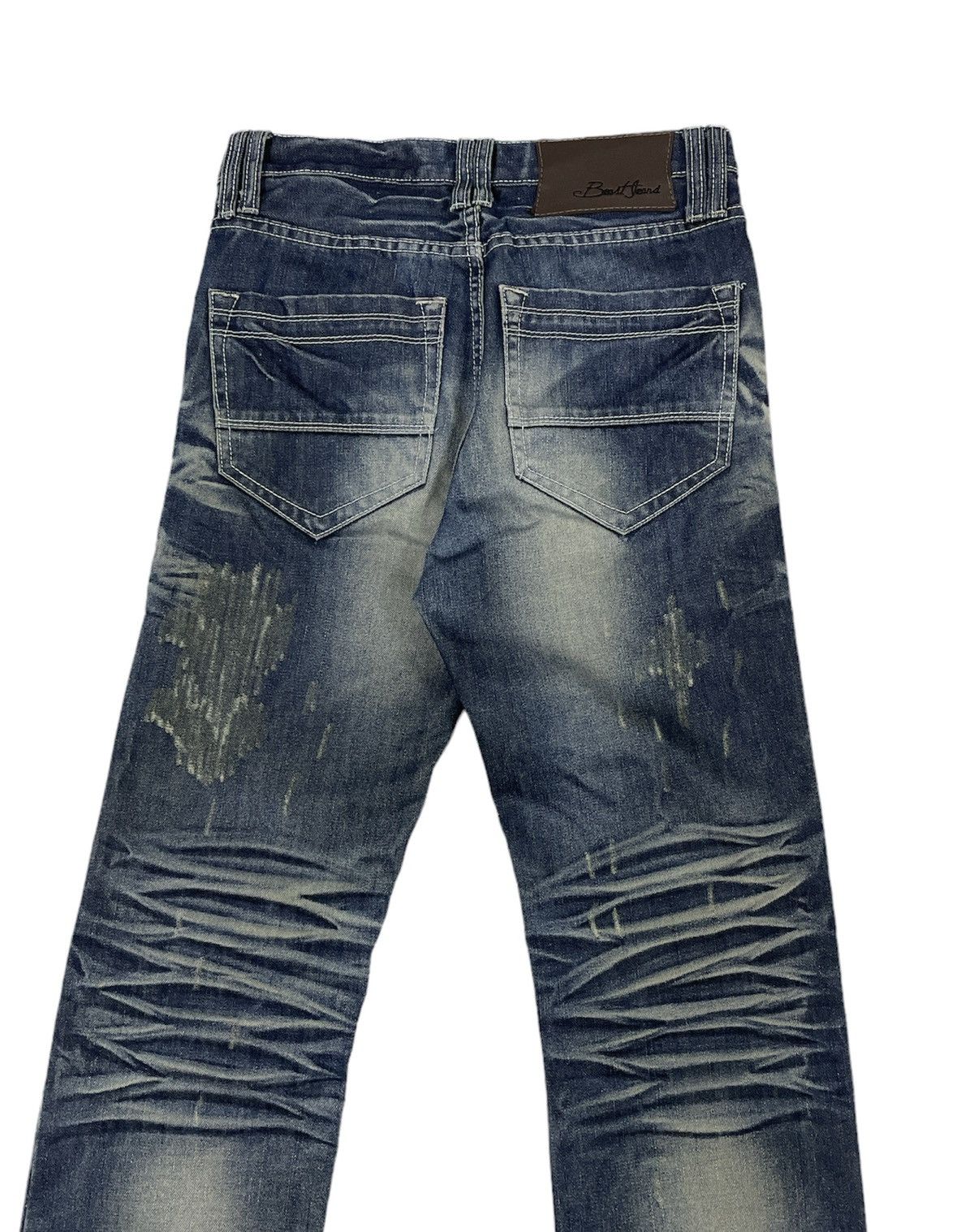 Japanese Brand Beast Japan Distressed Jeans Kapital Style Size US 28 / EU 44 - 6 Thumbnail