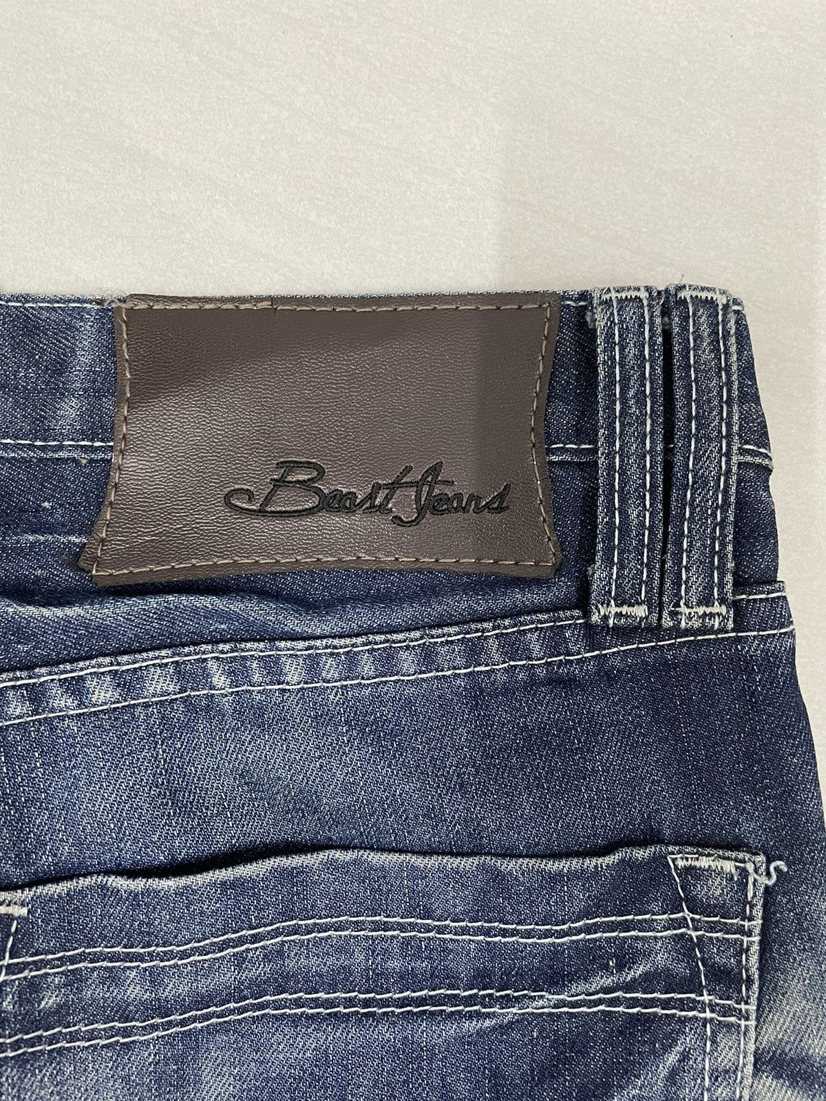 Japanese Brand Beast Japan Distressed Jeans Kapital Style Size US 28 / EU 44 - 11 Thumbnail