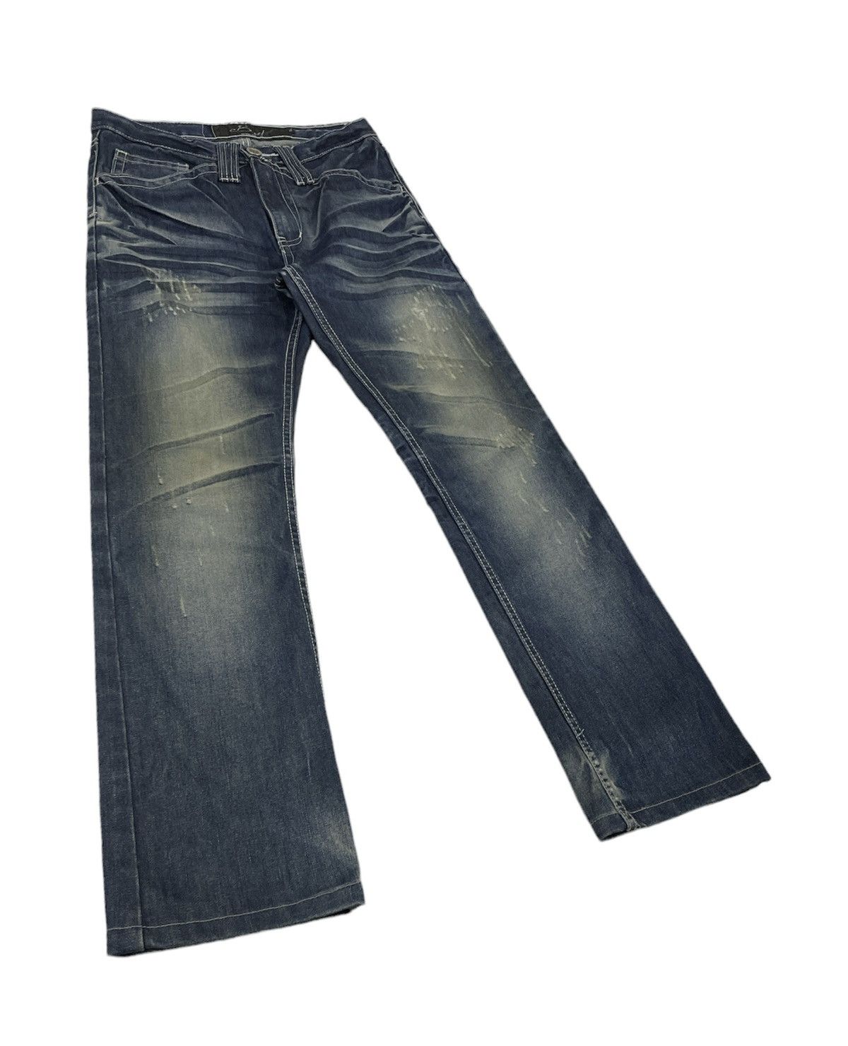 Japanese Brand Beast Japan Distressed Jeans Kapital Style Size US 28 / EU 44 - 2 Thumbnail