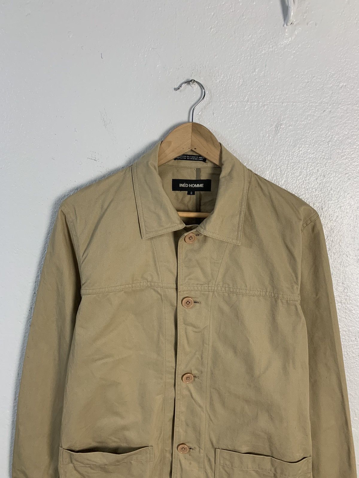 Japanese Brand Ined Homme Casual Jacket Size US M / EU 48-50 / 2 - 4 Thumbnail