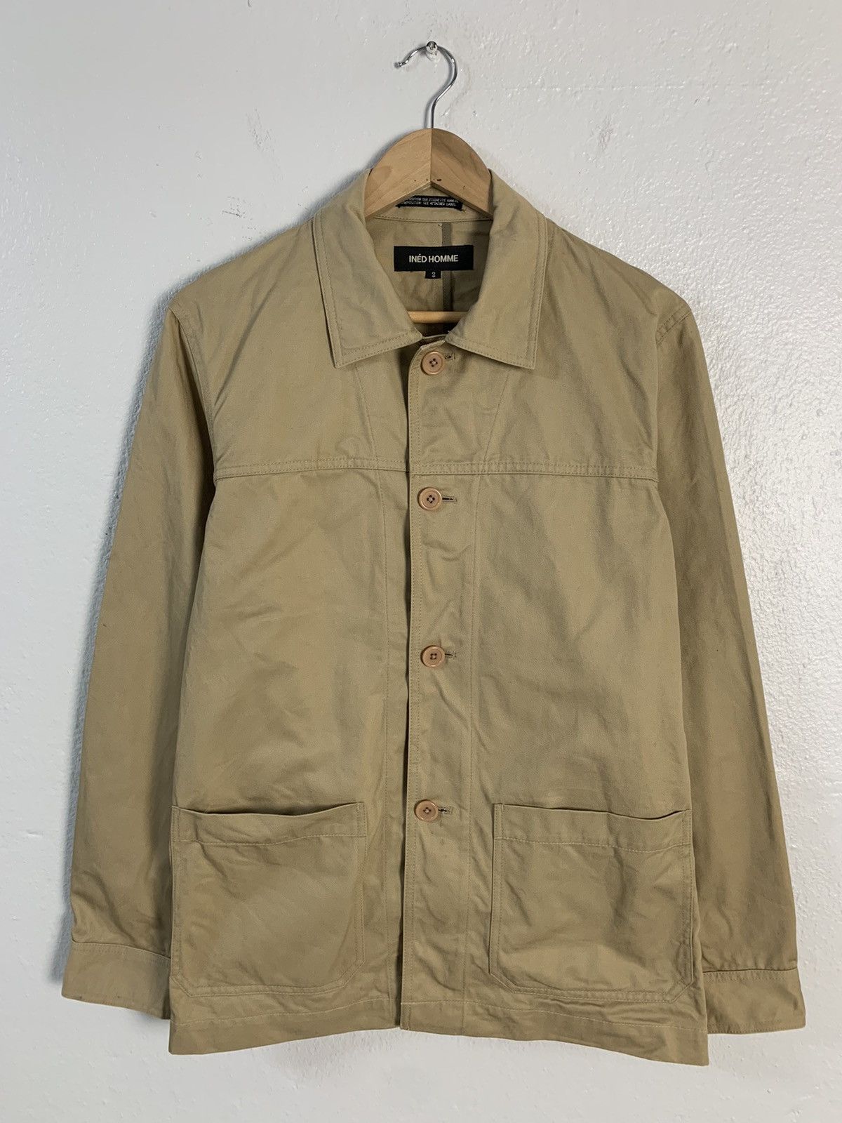 Japanese Brand Ined Homme Casual Jacket Size US M / EU 48-50 / 2 - 1 Thumbnail