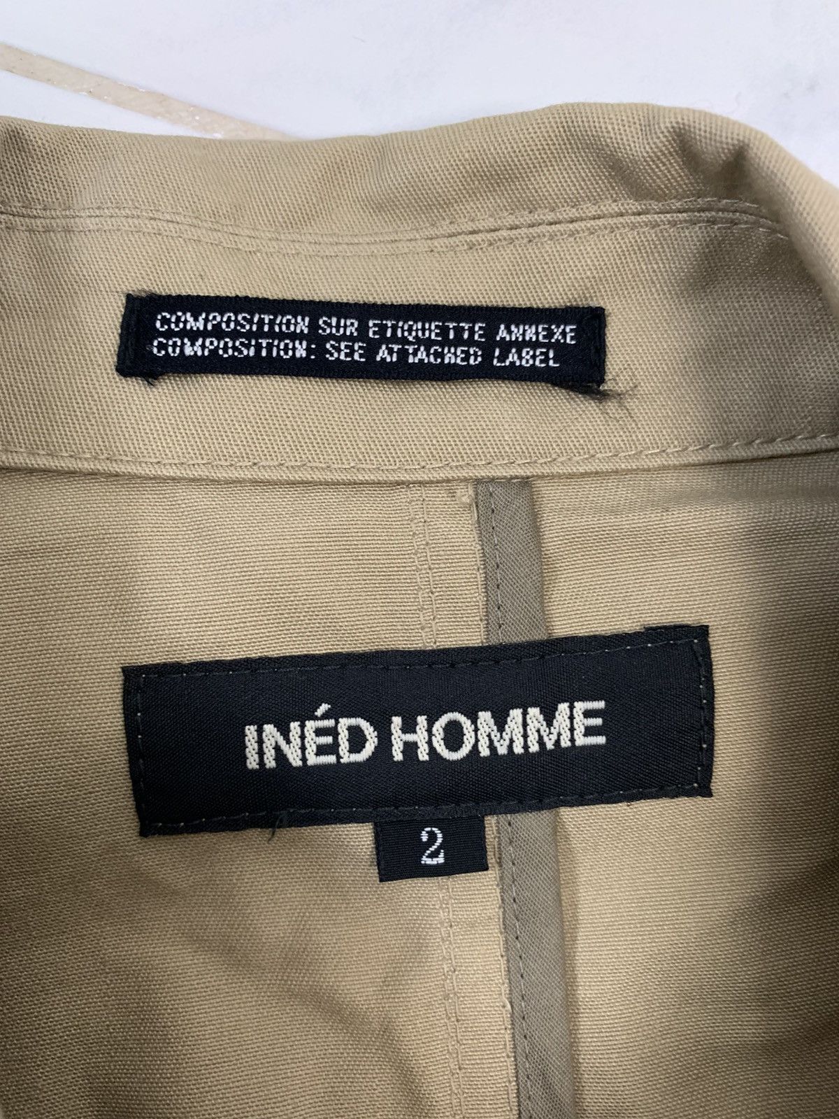 Japanese Brand Ined Homme Casual Jacket Size US M / EU 48-50 / 2 - 5 Thumbnail